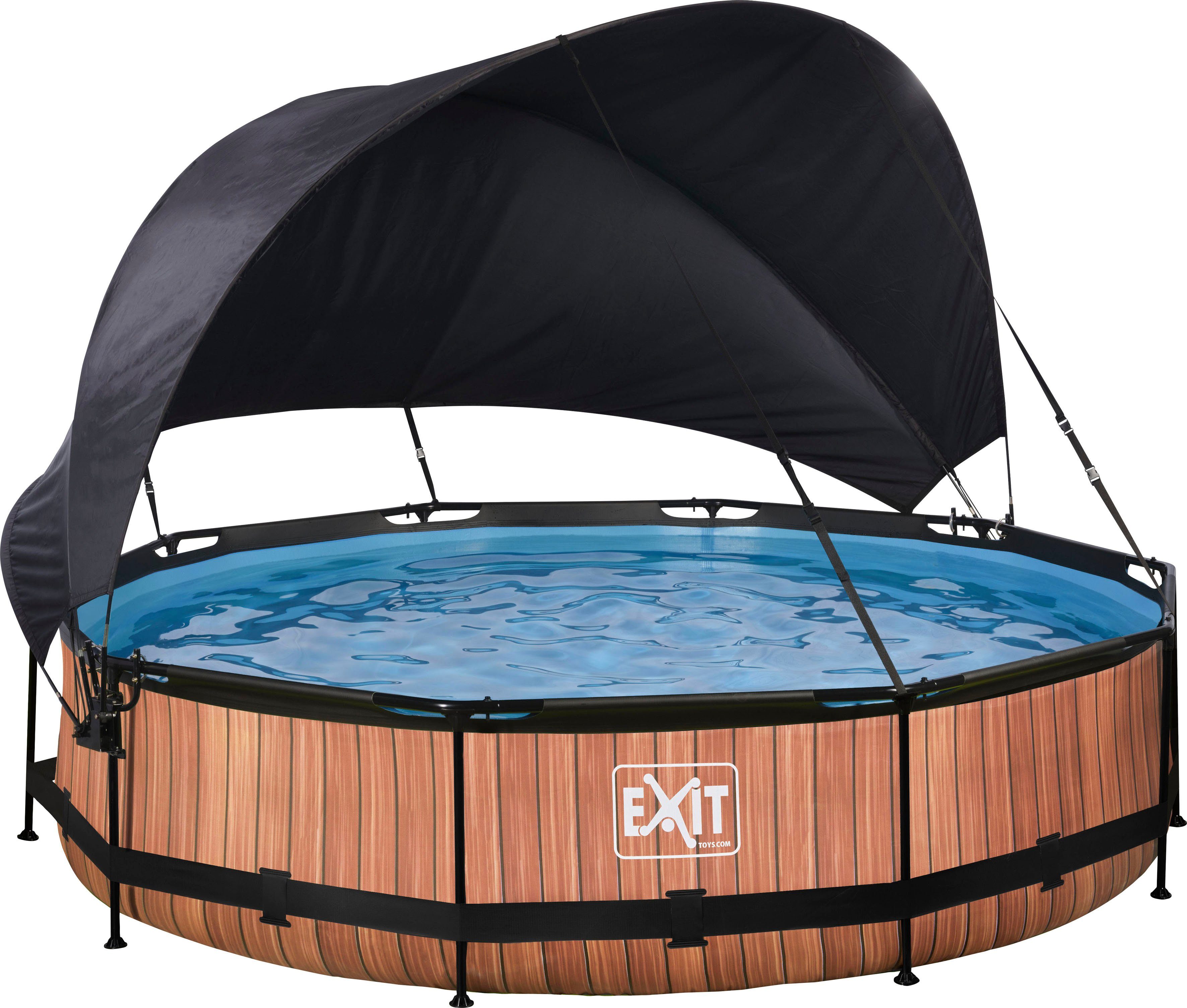 EXIT Framepool "inkl. Sonnensegel", (Set, 4 tlg.), ØxH: 360x76 cm, mit Kart günstig online kaufen