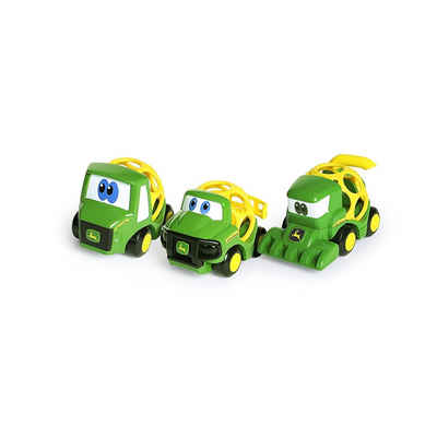 Kids II Spielzeug-Auto »Spielzeugautos - Oball John Deere Tough Ol' Trio (Traktor, Mähdrescher, Transporter)«
