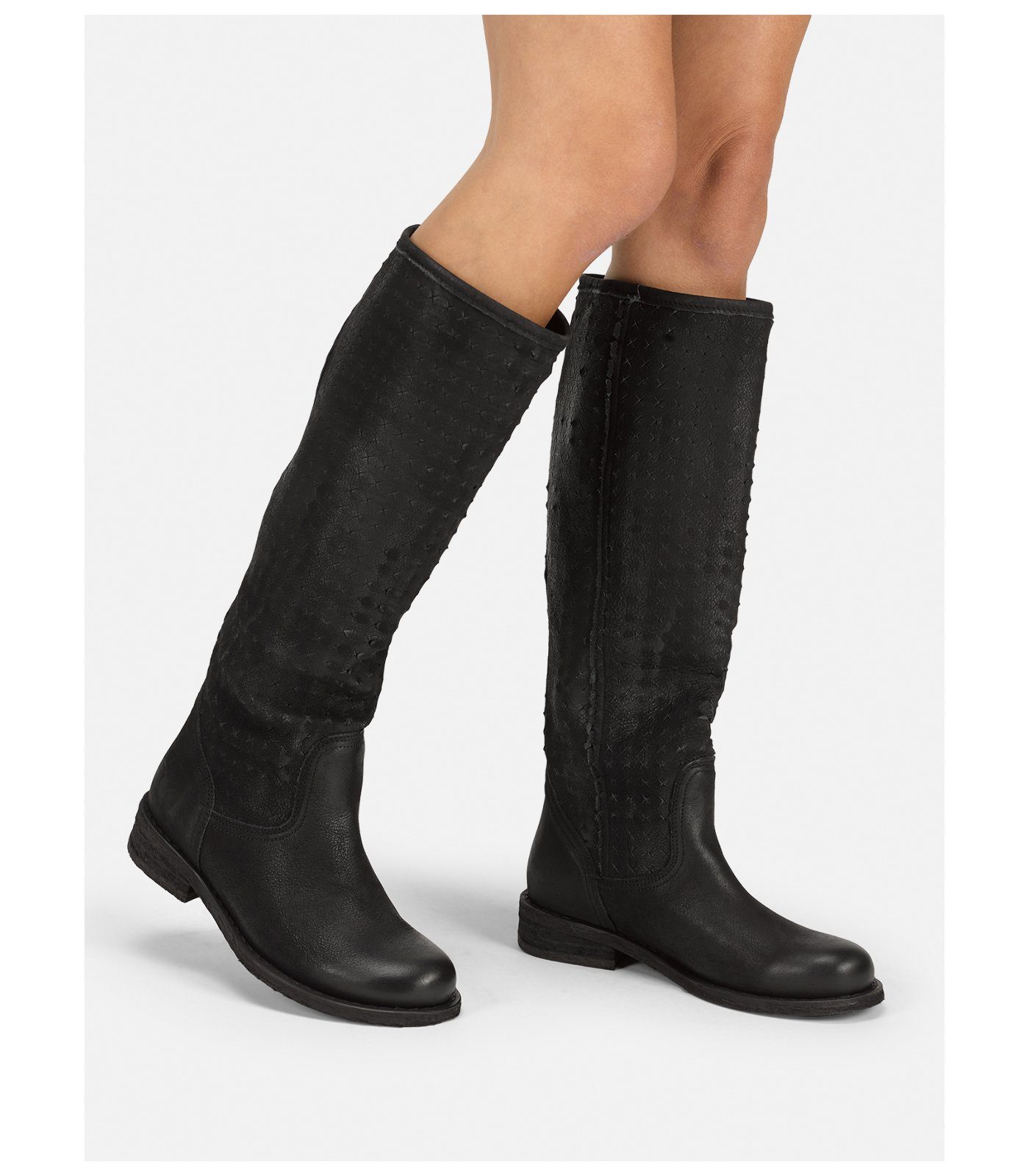 Felmini Stiefel Veloursleder Stiefel günstig online kaufen