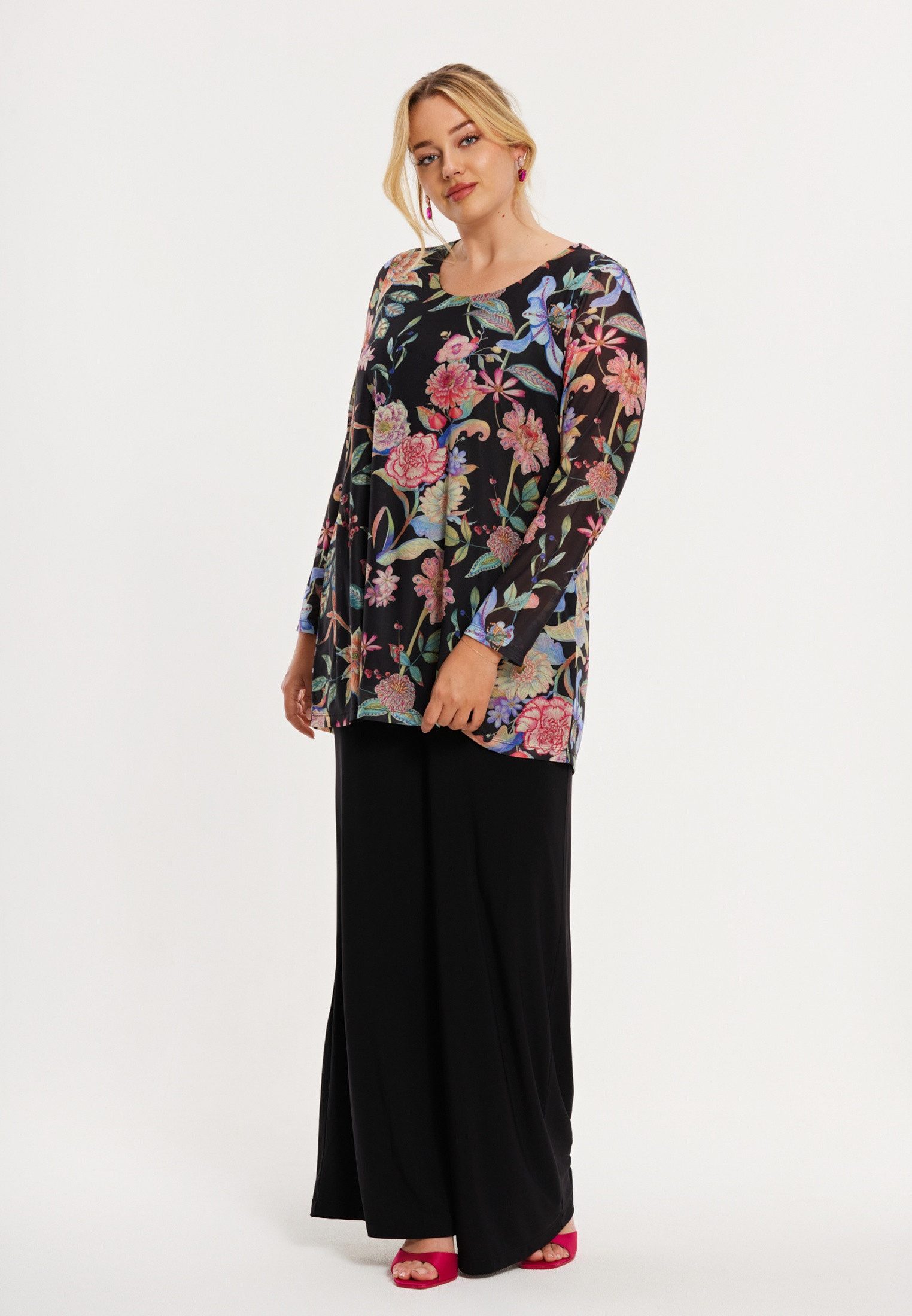 YOEK Tunika Damen Tunika mit Druck günstig online kaufen