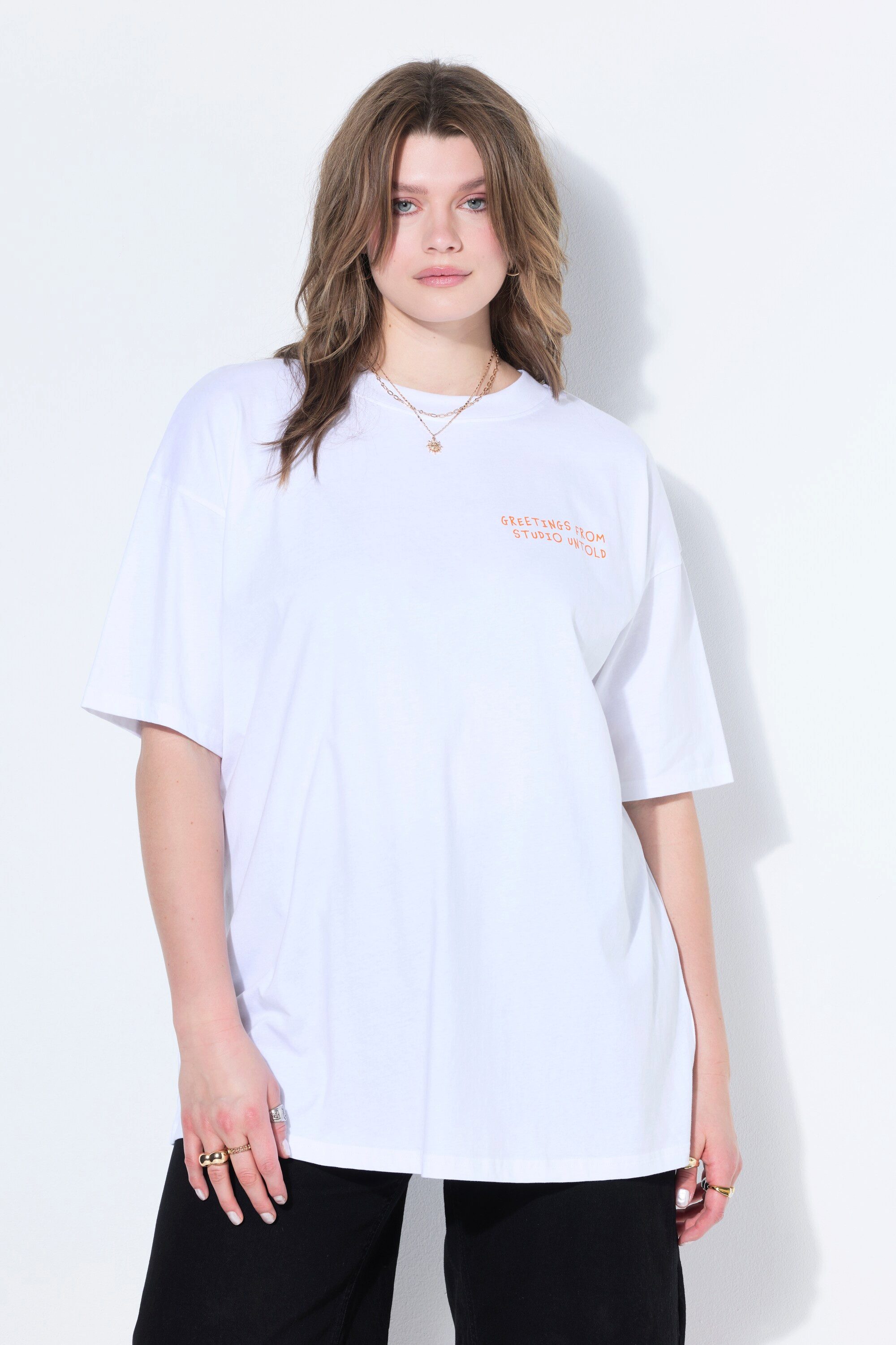 T-Shirt T-Shirt oversized XL-Rückenprint