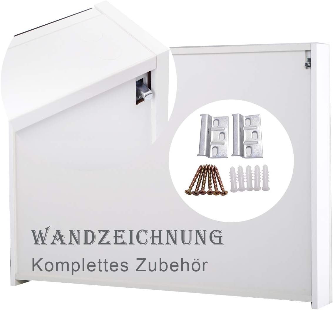 3 Spiegelschrank x Türen mit 65 mit x 90 cm Spiegel, KOMFOTTEU 11