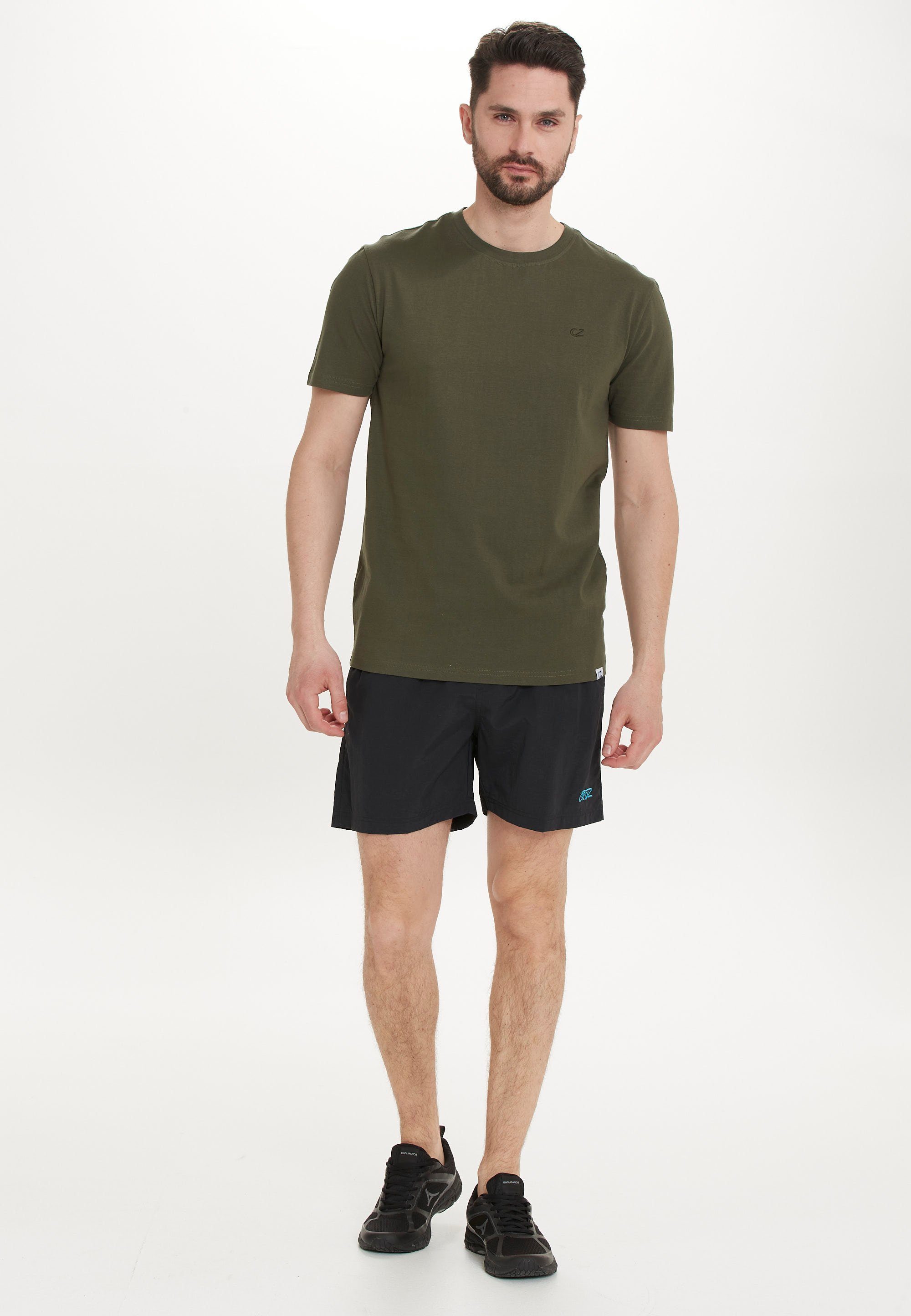 CRUZ T-Shirt Highmore aus reiner Baumwolle grün