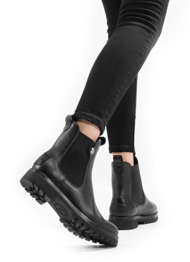 Panama Jack Francesca Igloo Chelseaboots Stiefelette, Boots, Blockabsatz, P günstig online kaufen