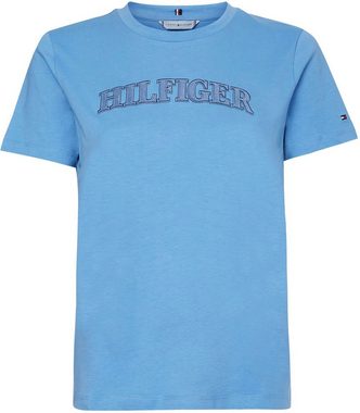 Tommy Hilfiger T-Shirt REG TONAL HILFIGER C-NK SS mit Tommy Hilfiger Markenlabel