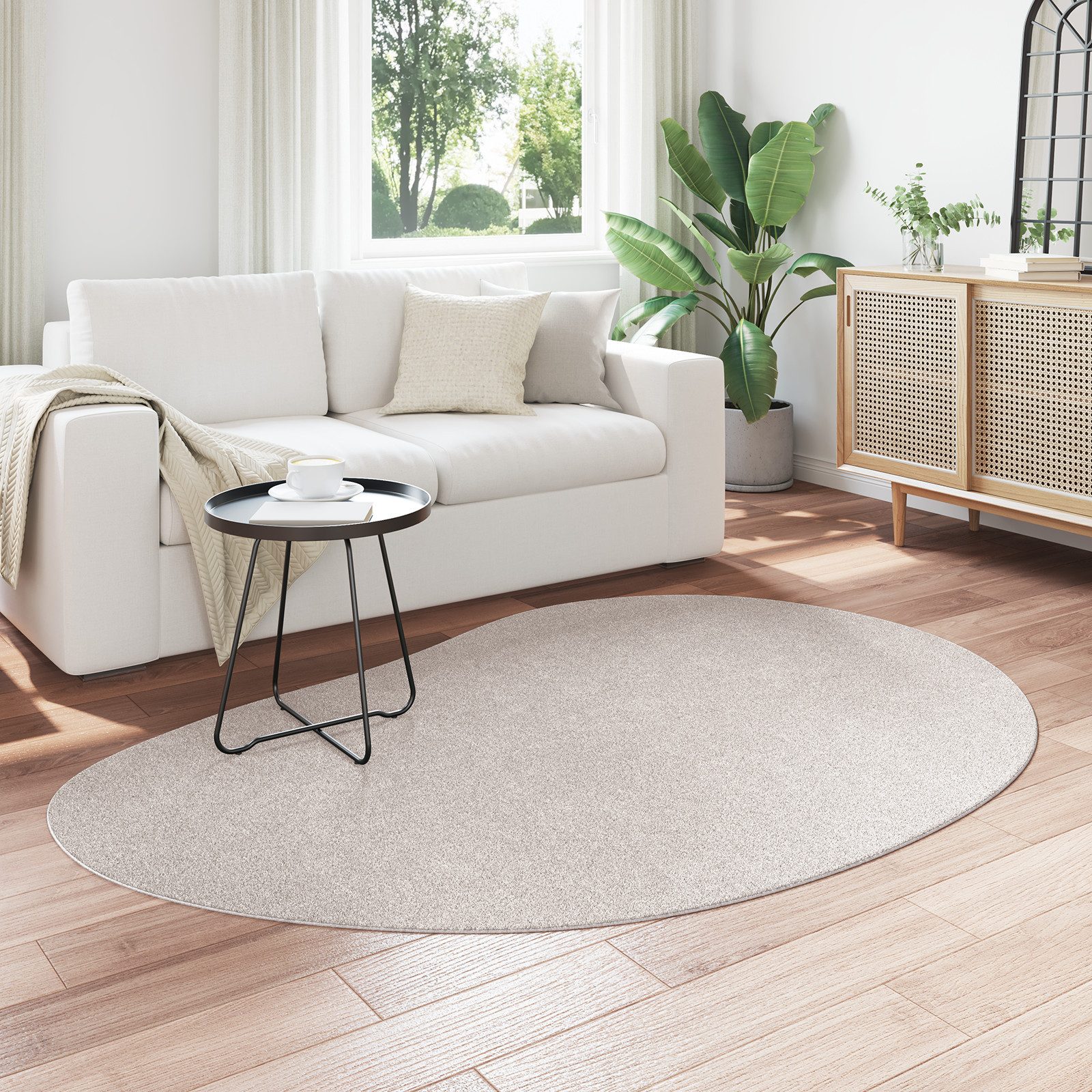 vidaXL Teppich Bereichsteppich Sand 140x200 cm günstig online kaufen