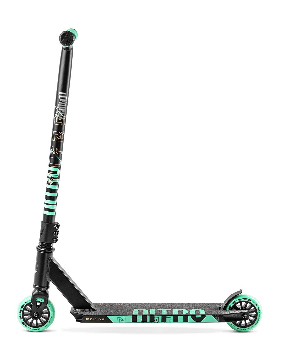 Movino Stuntscooter Kinder Stunt Scooter MOVINO NITRO Skatepark leicht 3,2kg ABEC-9