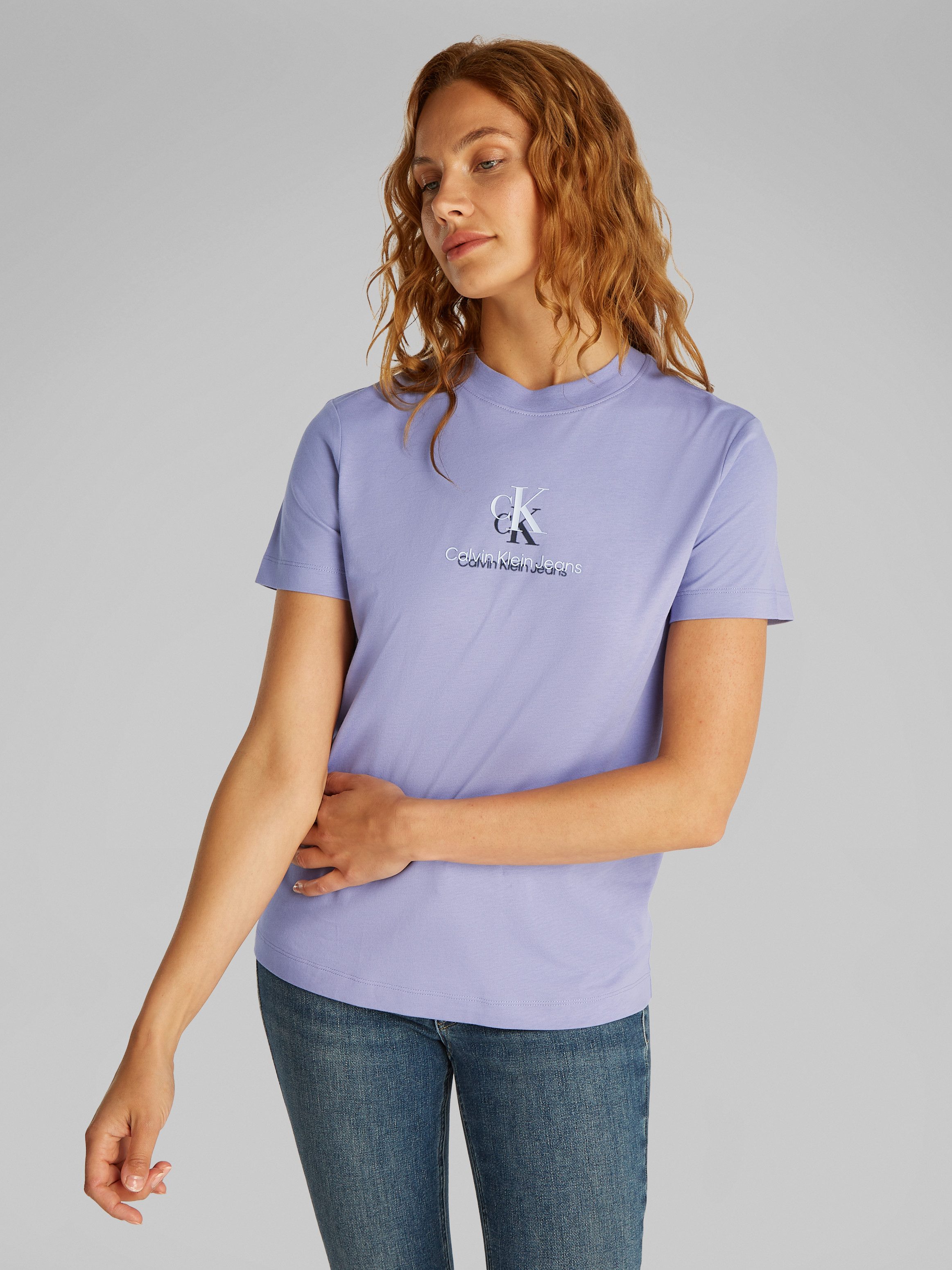 Calvin Klein Jeans T-Shirt SHADOW GRAPHIC REGULAR TEE mit Logo