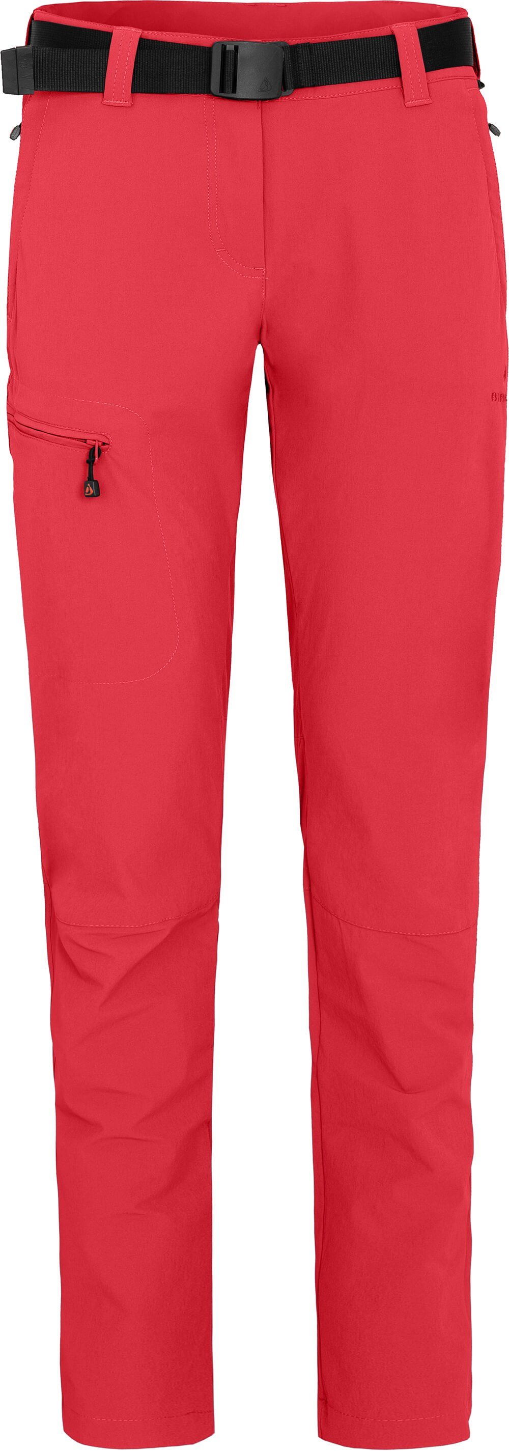 Bergson Outdoorhose MENA (slim) Damen Wanderhose, vielseitig, pflegeleicht, Langgrößen, pink