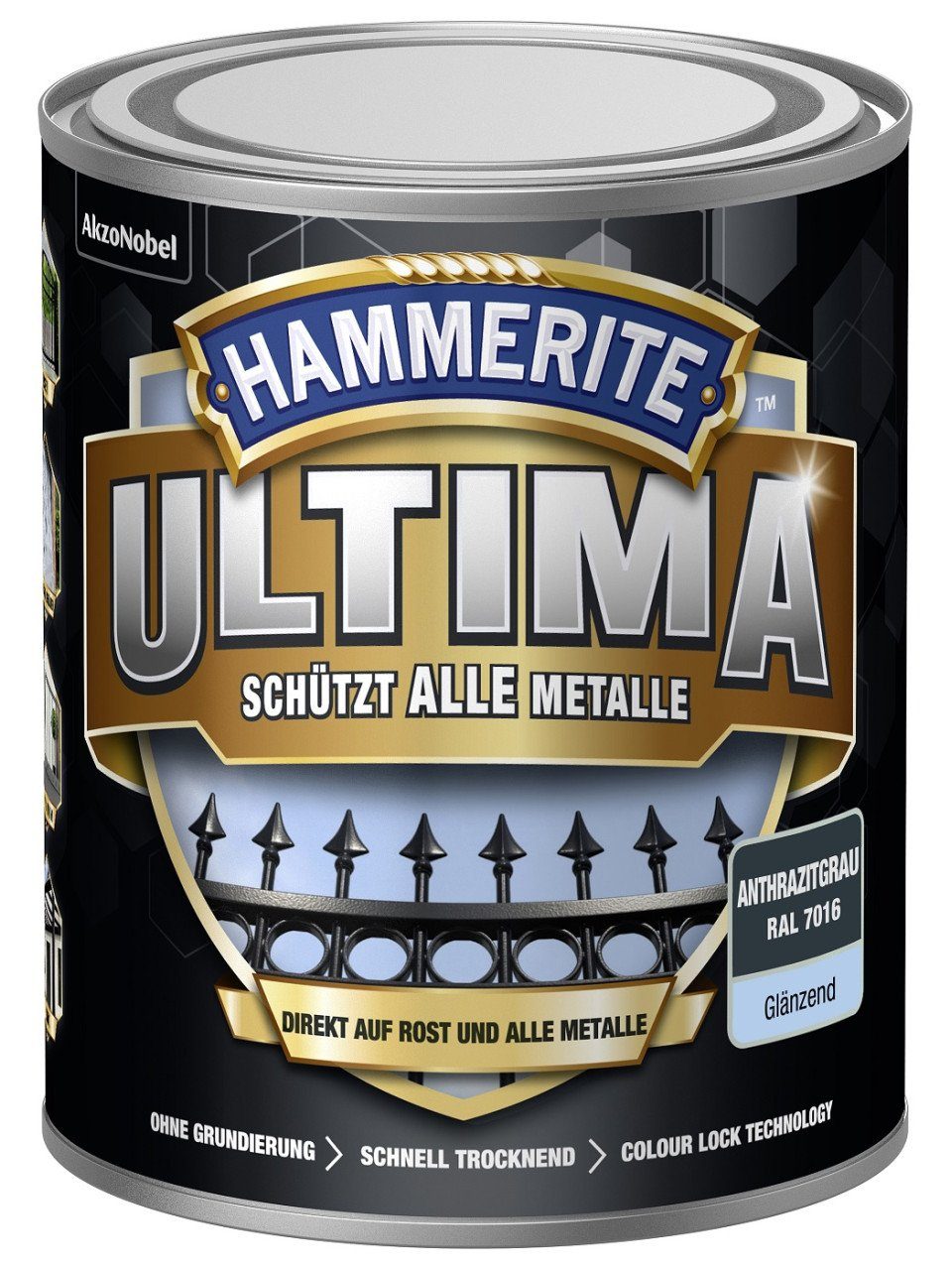 Hammerite  Metallschutzlack Hammerite Metallschutzlack ULTIMA glänzend