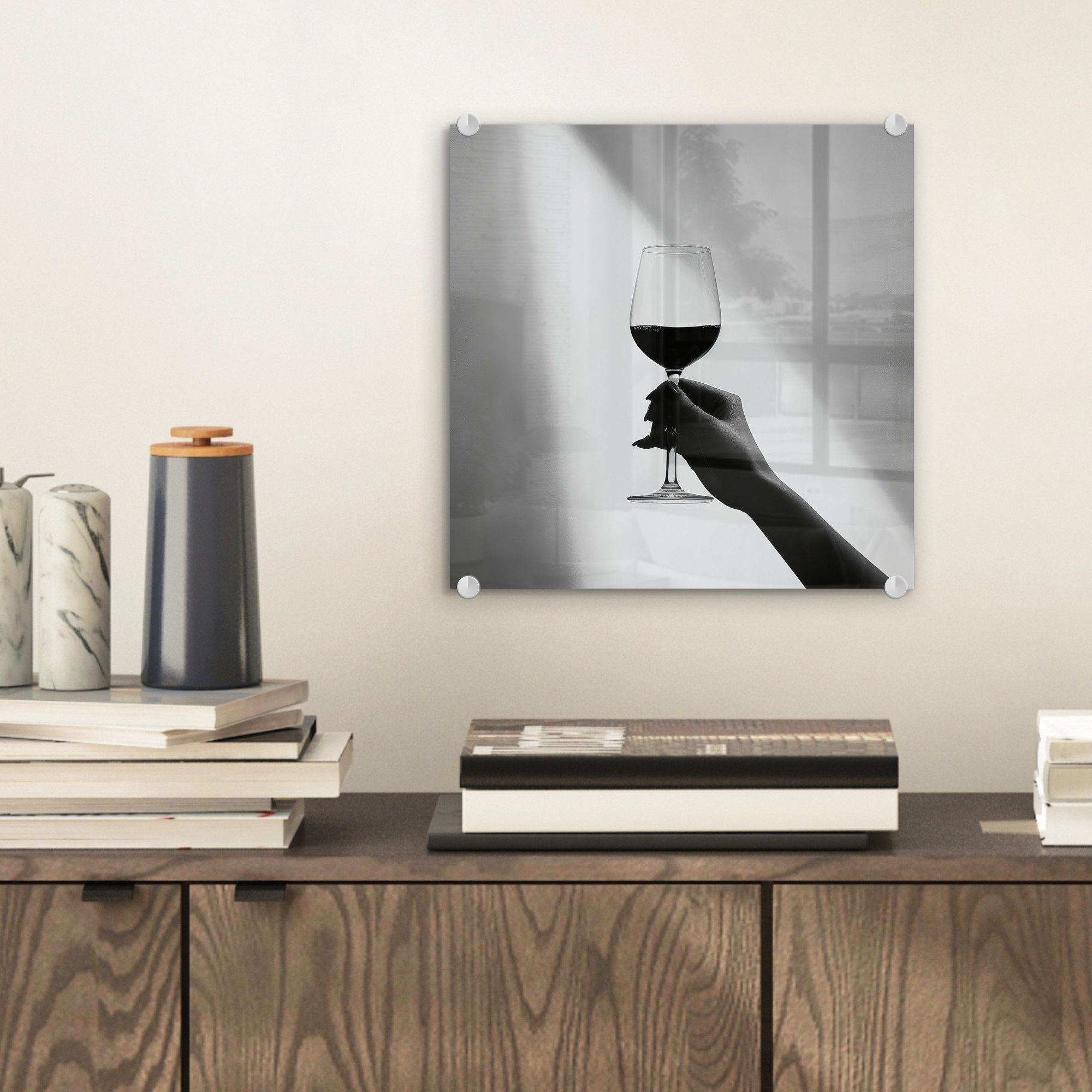 MuchoWow Acrylglasbild Leicht - Wein - günstig online kaufen