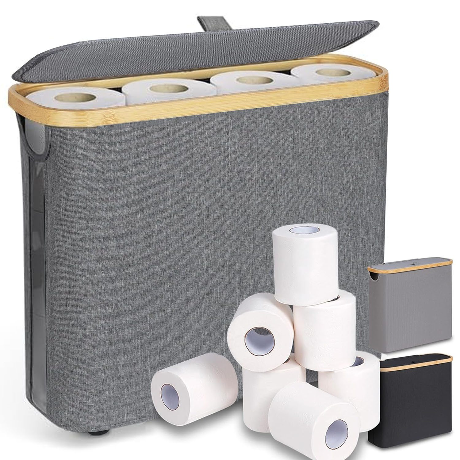 SURFOU Toiletten-Ersatzrollenhalter 28 L Toilettenpapier Aufbewahrungskorb günstig online kaufen