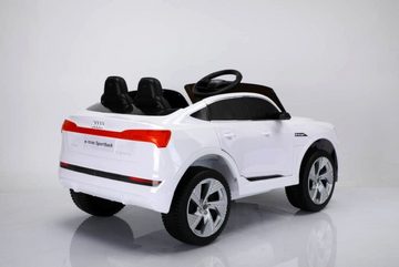 ES-Toys Elektro-Kinderauto Elektroauto Audi E-Tron, Belastbarkeit 30 kg, Sportback, Stoßdämpfer, Fernbedienung
