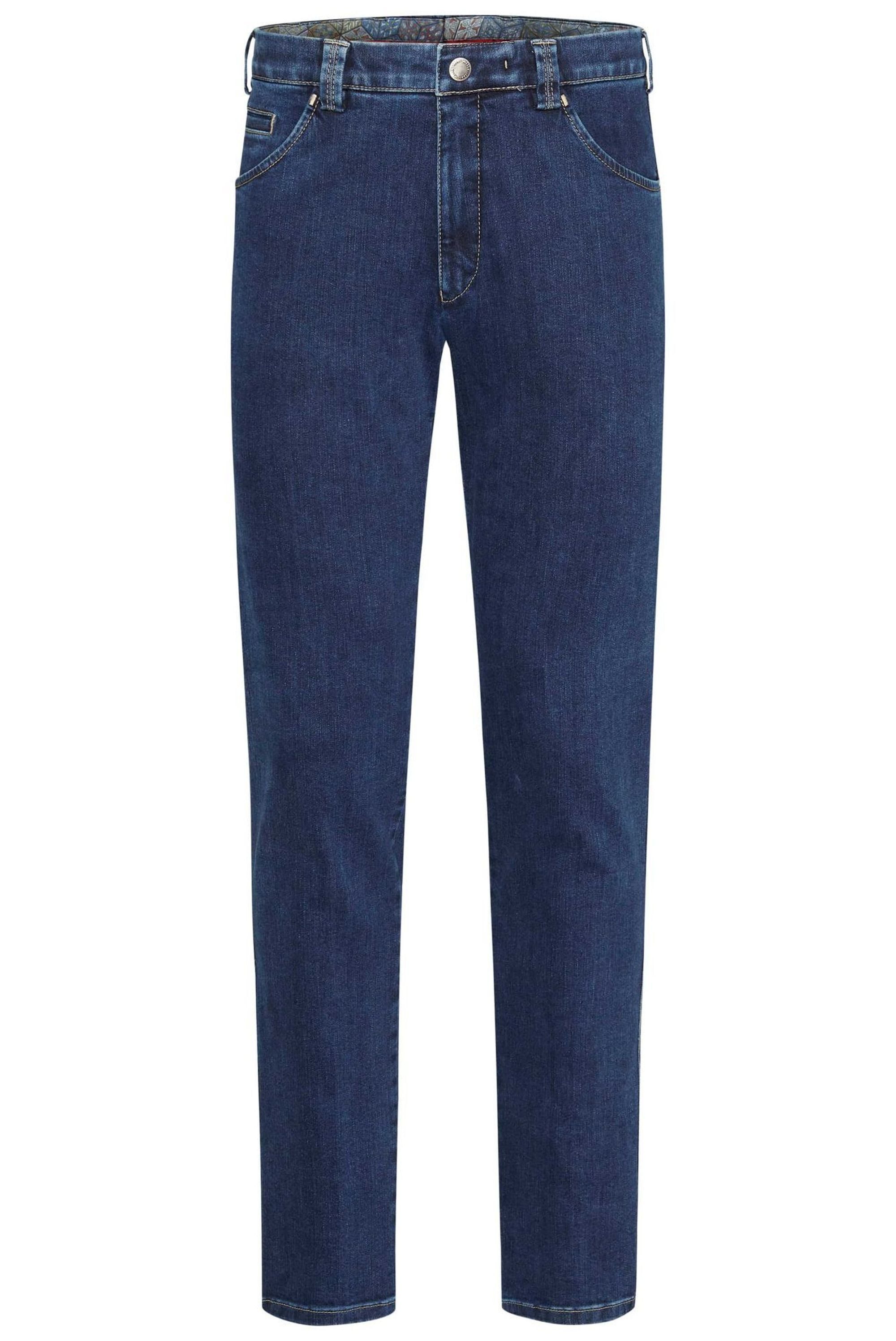 MEYER 5-Pocket-Jeans Dublin aus Stretch-Denim mit Dehnbund günstig online kaufen