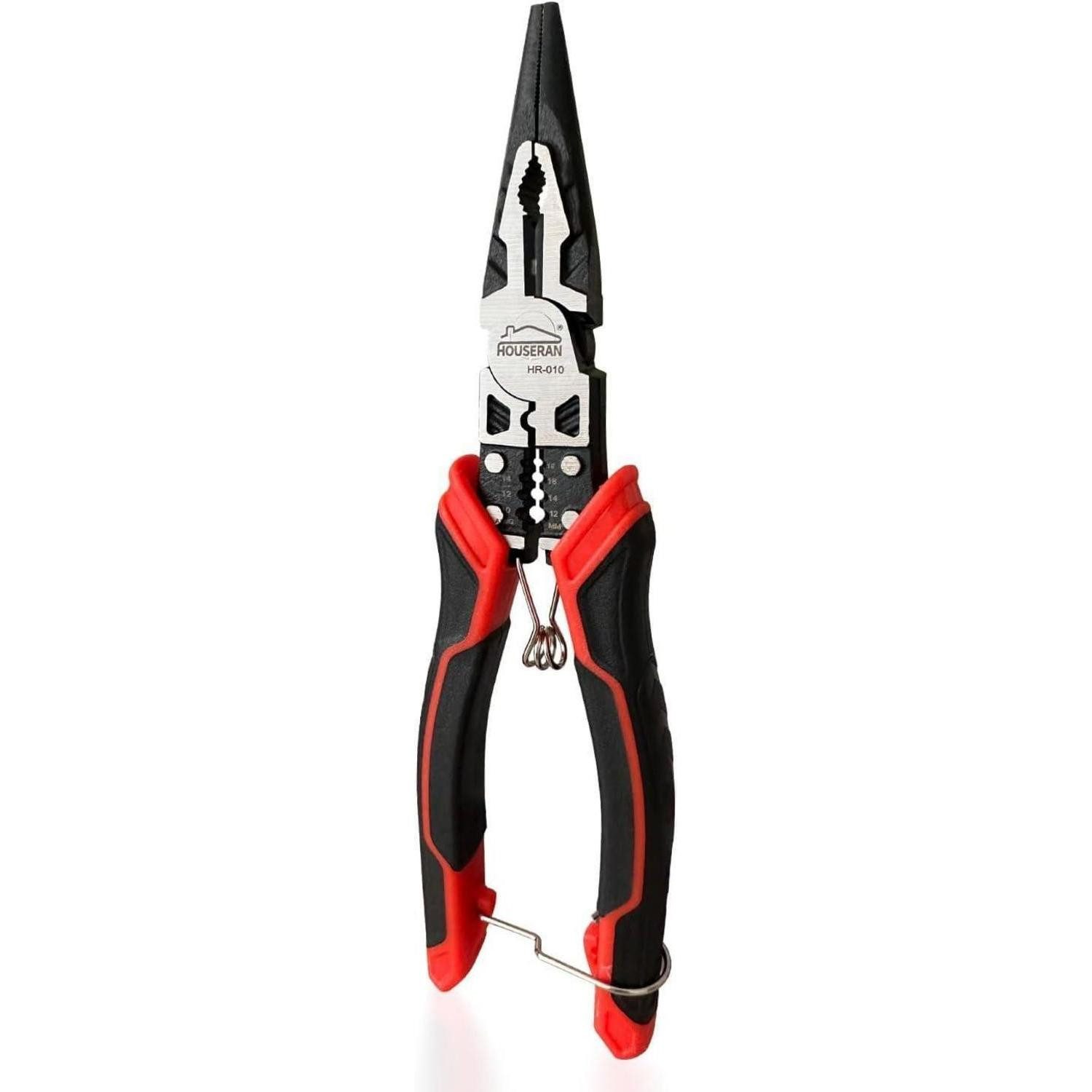 Spitzzange Spitzzange 210mm schmal Abisolierer Crimp Drahtschneider