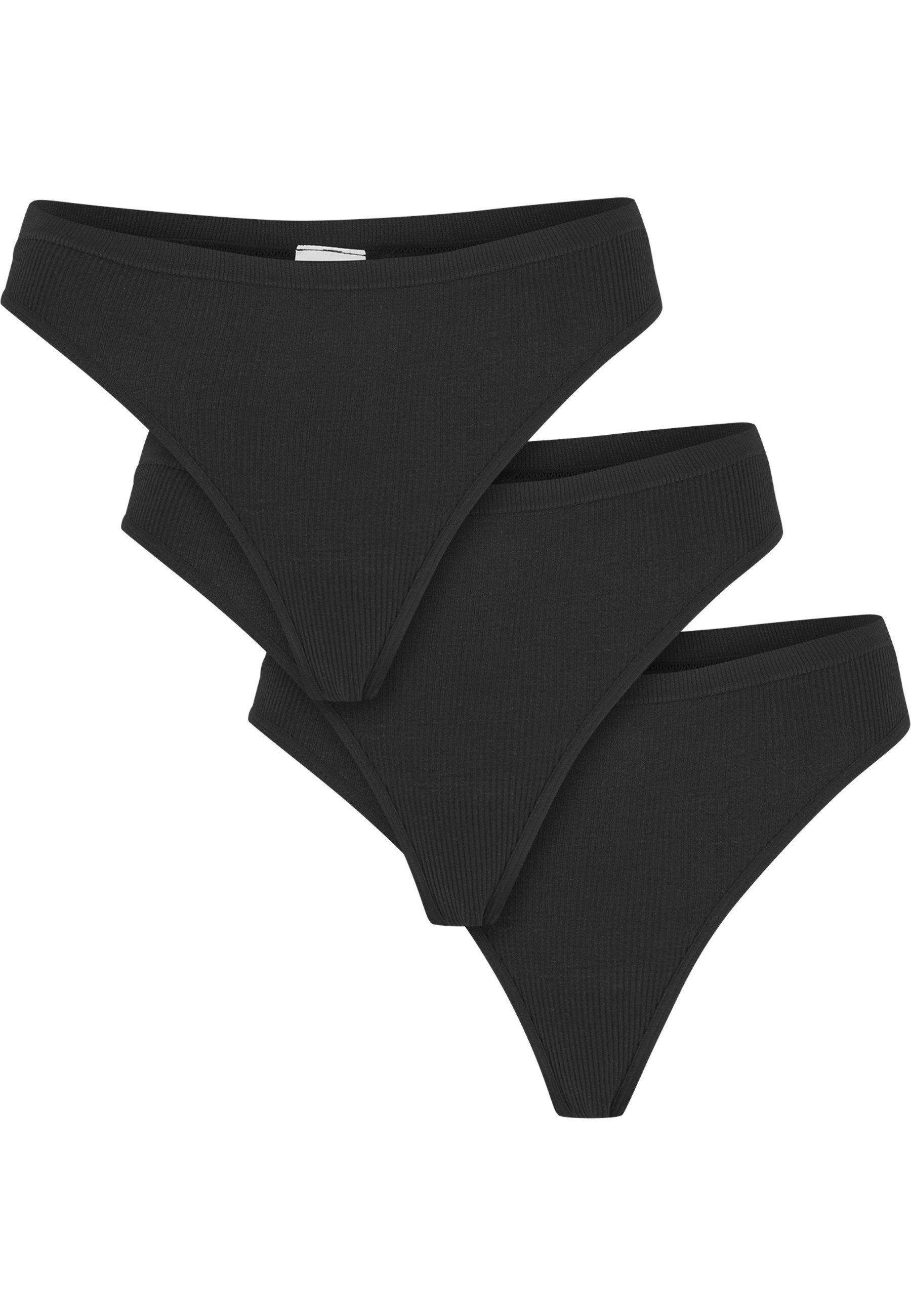 URBAN CLASSICS Panty Urban Classics Ladies Rip Tanga 3-Pack