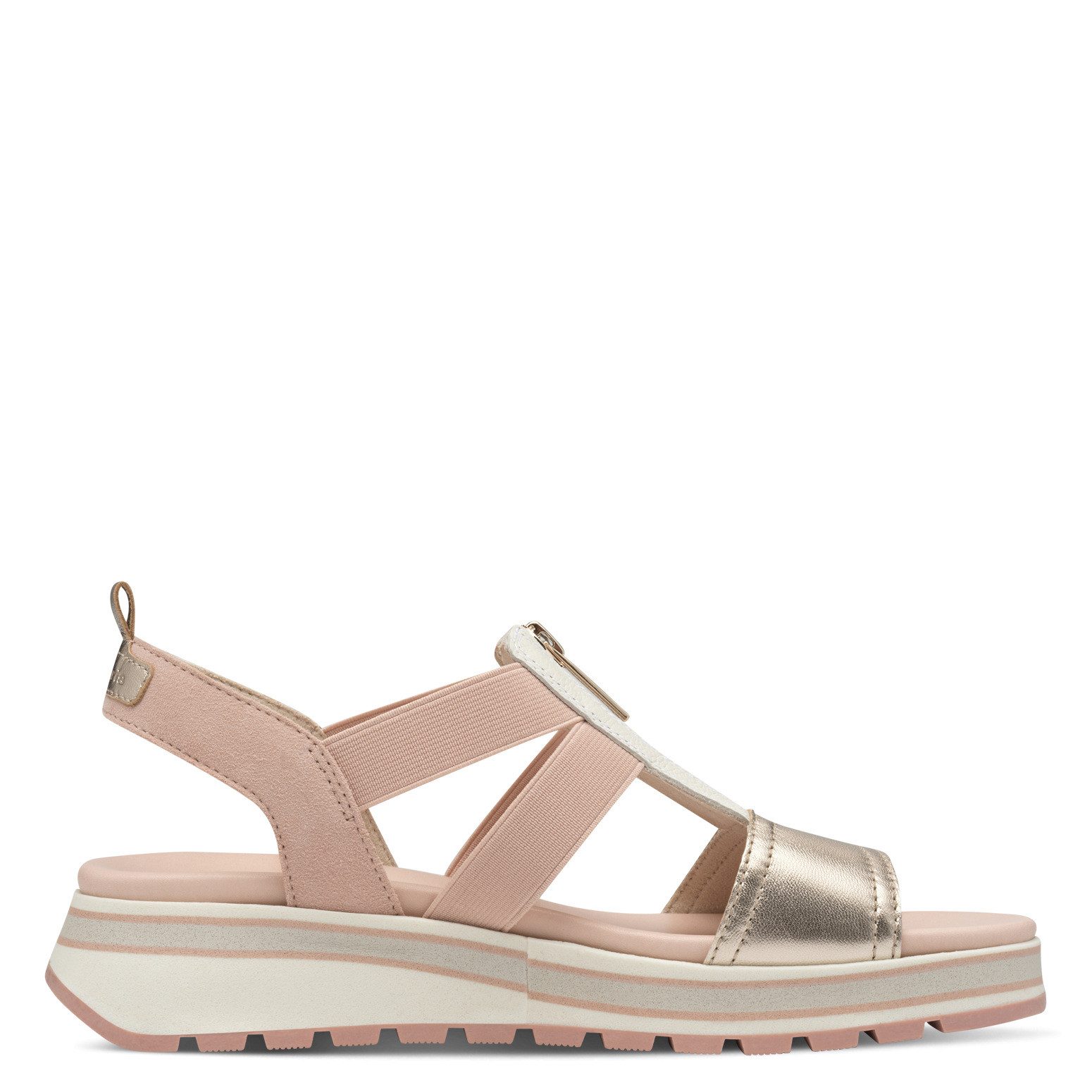 Tamaris Tamaris PURE RELAX Damen Sandalette 1-28265-44-596 rose combi Sandale