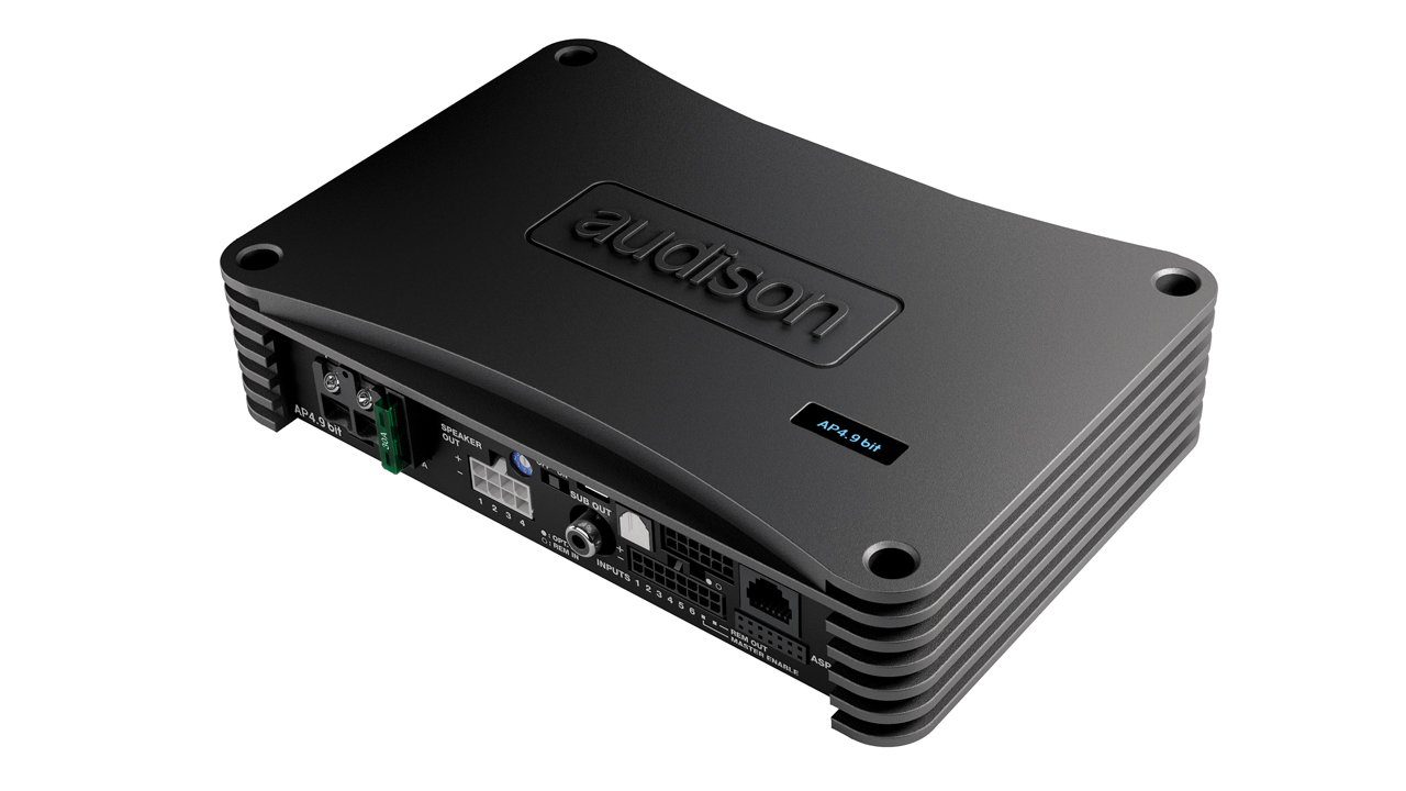 Audison AP4.9 bit 4-Kanal Endstufe mit 9 Kanal DSP Verstärker