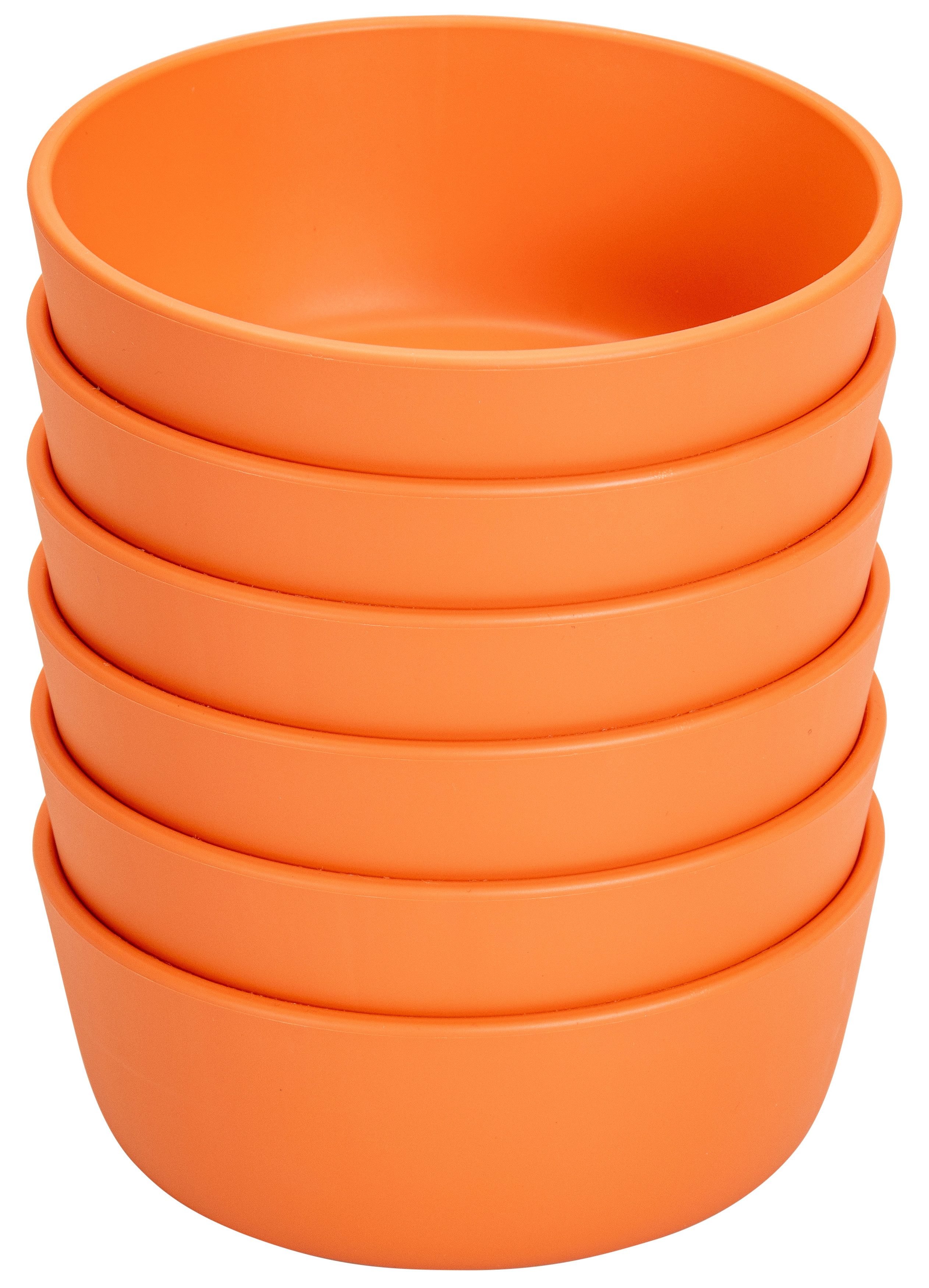 Betzold Geschirr-Set Schüssel-Set 6-tlg - bruchsicher & spülmaschinenfest, Biokunststoff