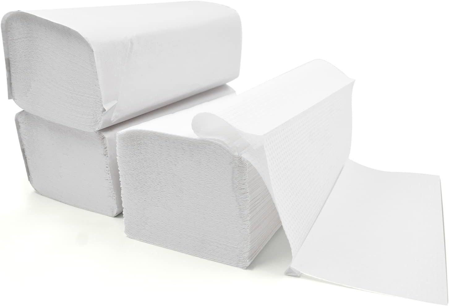 Defactoshop Papierhandtuch Papierhandtücher Falthandtücher für Zickzack Papierhandtuchspender