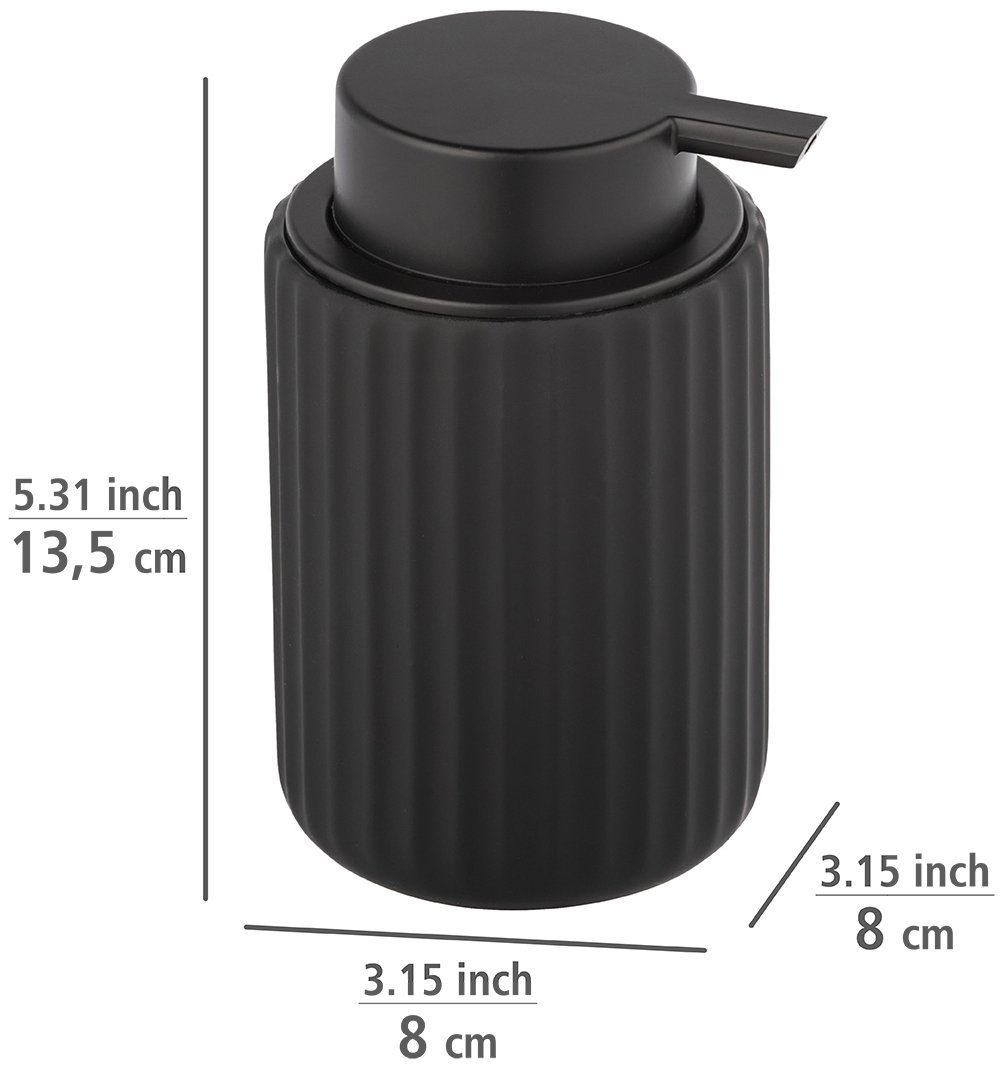 WENKO Seifenspender Belluno, aus Keramik, Füllmenge: 400 ml günstig online kaufen