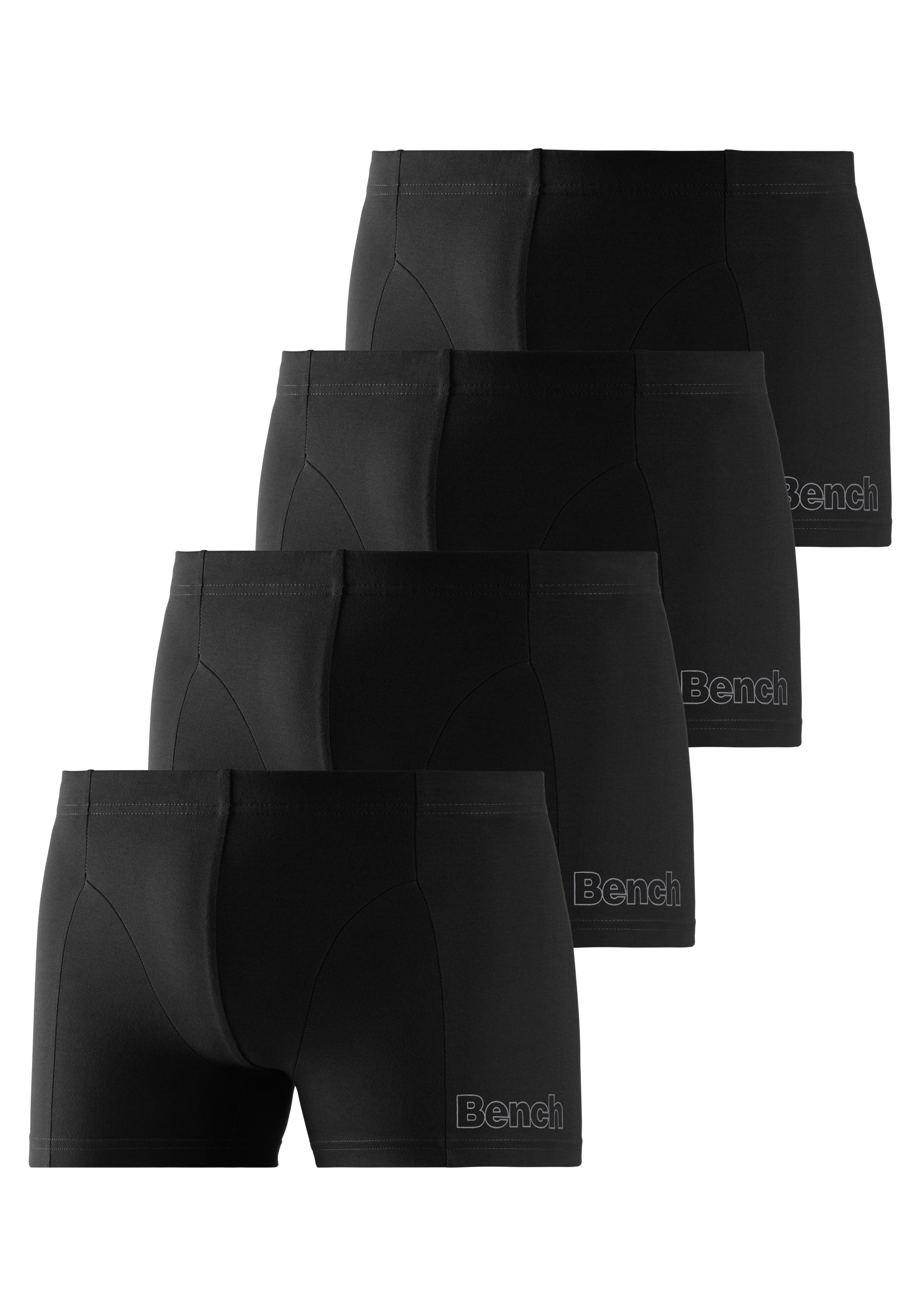 Bench. Boxer (Packung, Dose in Logodruck Bein schwarz mit kleinem auf der dem 4-St)