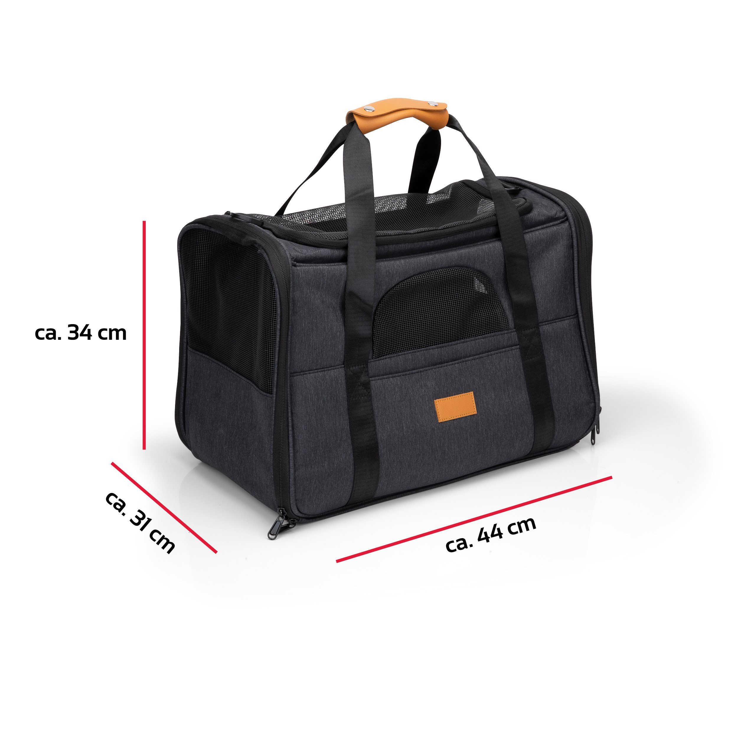 maxxpro Autositzschutz maxxpro Transporttasche Faltbar Grau