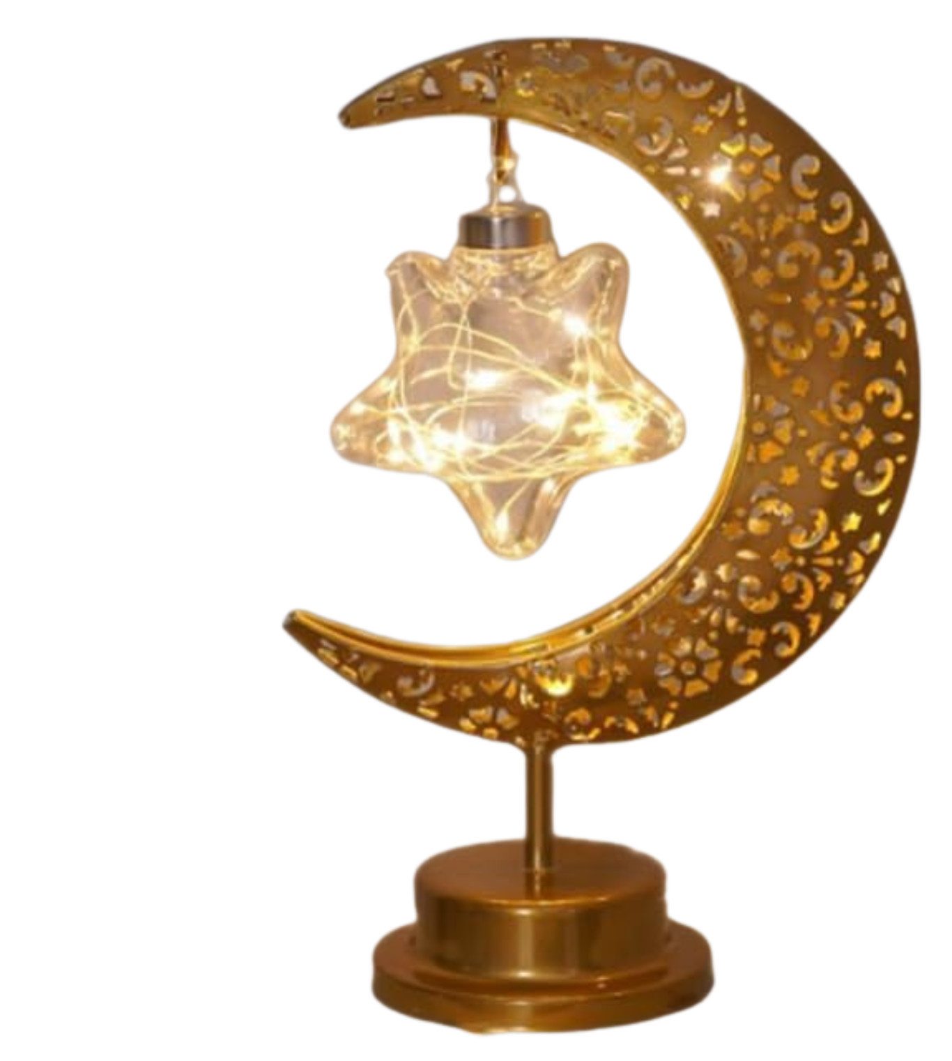 Diyarts Nachttischlampe Stern, LED-Glühbirne, Warmweiß, Langlebiges günstig online kaufen