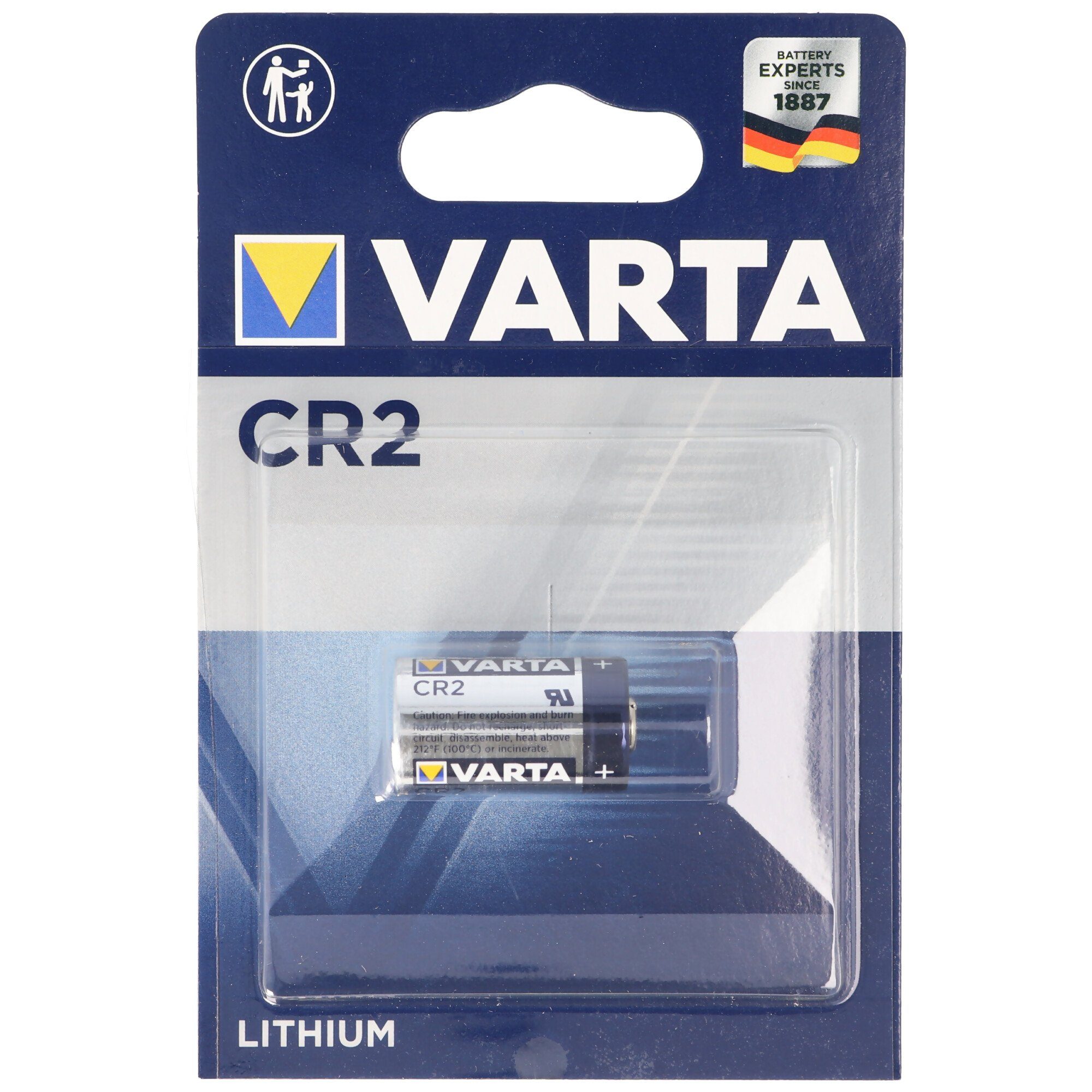 für VARTA Lithium Schließ Batterie Professional Elektronische Varta Fotobatterie CR2