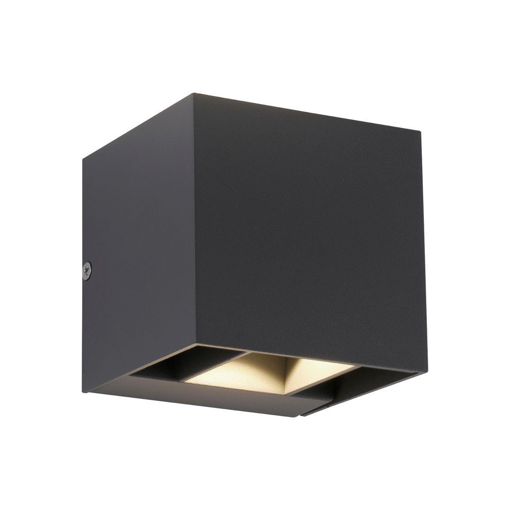 SellTec LED Außen-Wandleuchte Außen-Wandleuchte LED CUBE günstig online kaufen