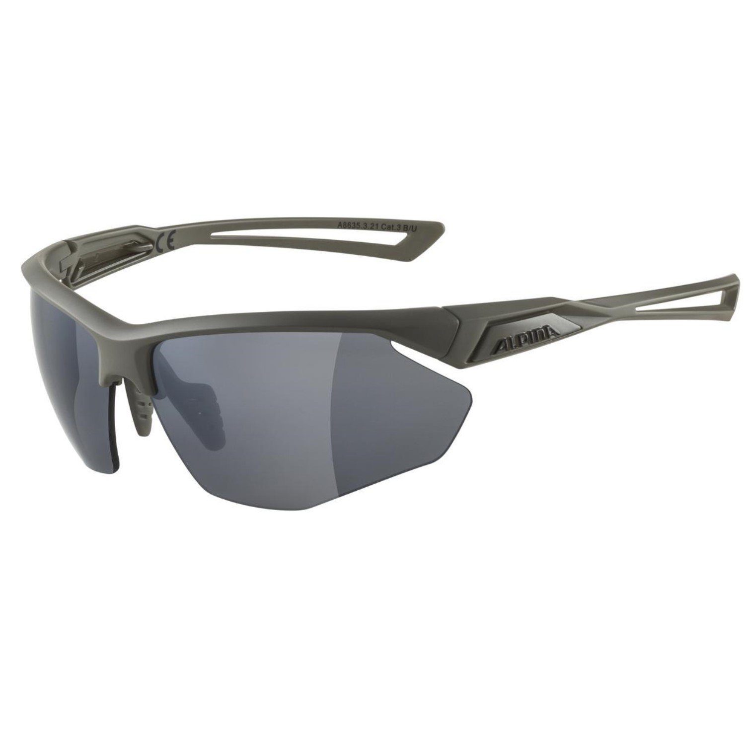 Alpina Sports Sportbrille MOON-GREY MATT