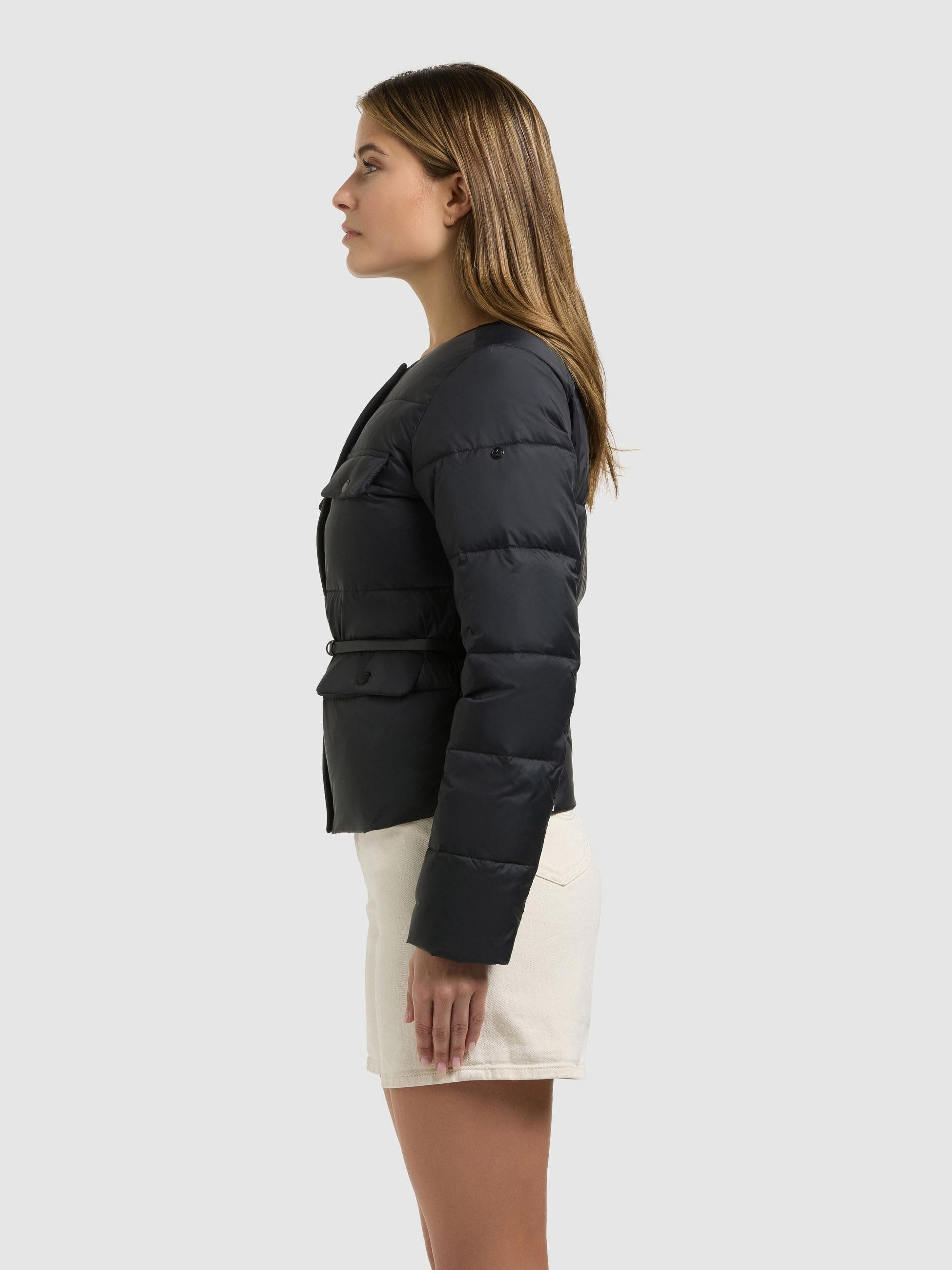 khujo Steppjacke Cinnia Elegante Damen Übergangsjacke mit Taillengürtel günstig online kaufen