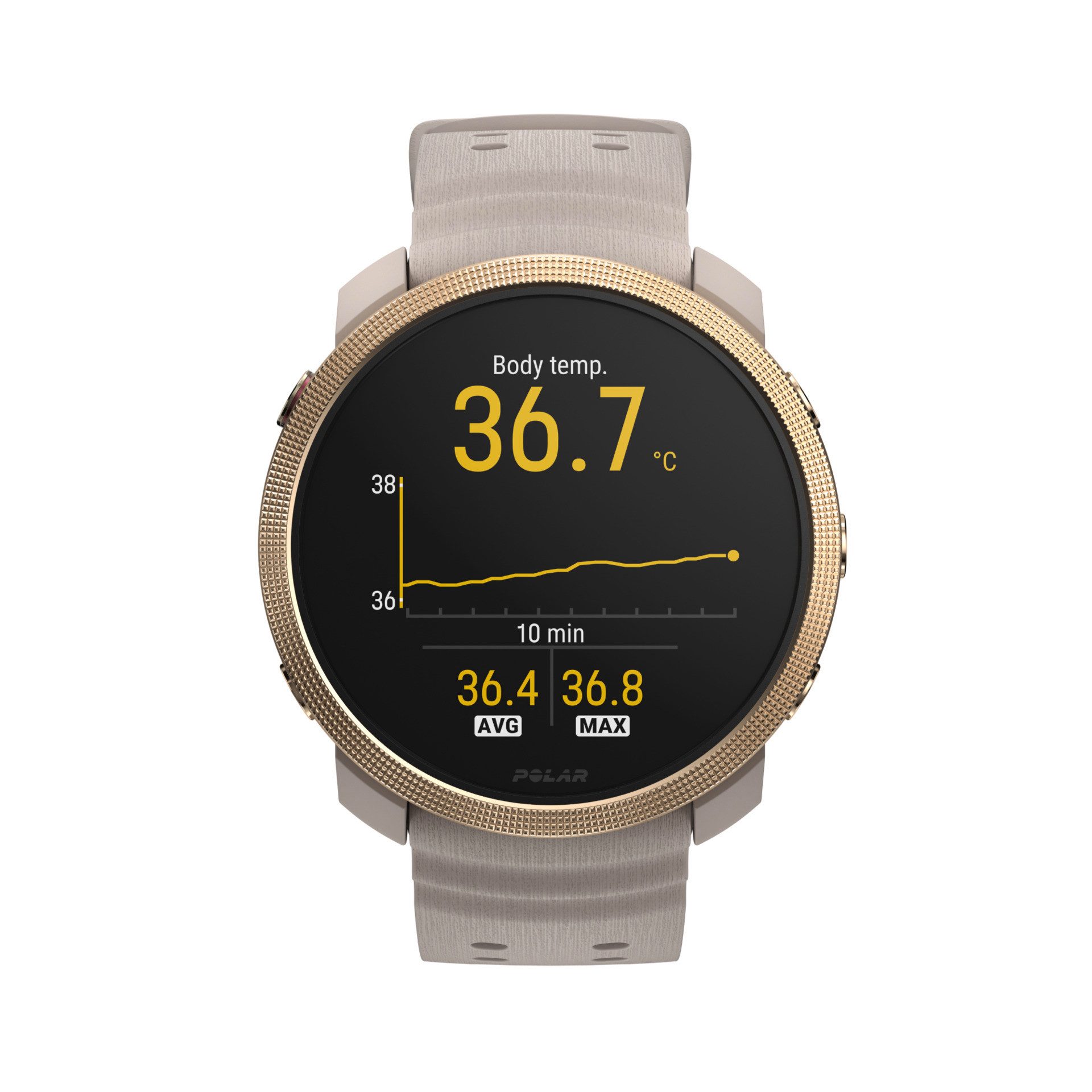 Polar VANTAGE M3 S-L Smartwatch (3,3 cm/1,28 Zoll, Proprietär)
