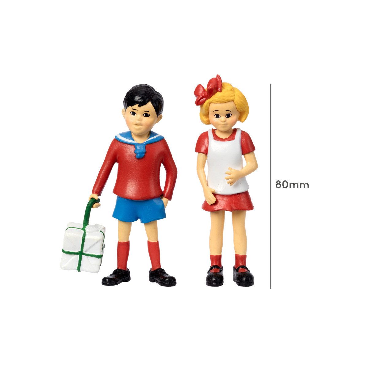 Pippi Langstrumpf Puppenhausmöbel Tommy & Annika Figurenset Mädchen
