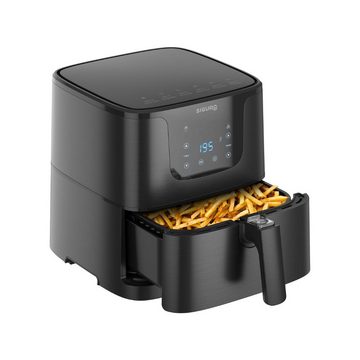 Siguro Heißluftfritteuse Siguro AF-R550 Air Fry Deluxe, 1700,00 W, Matt Schwarz