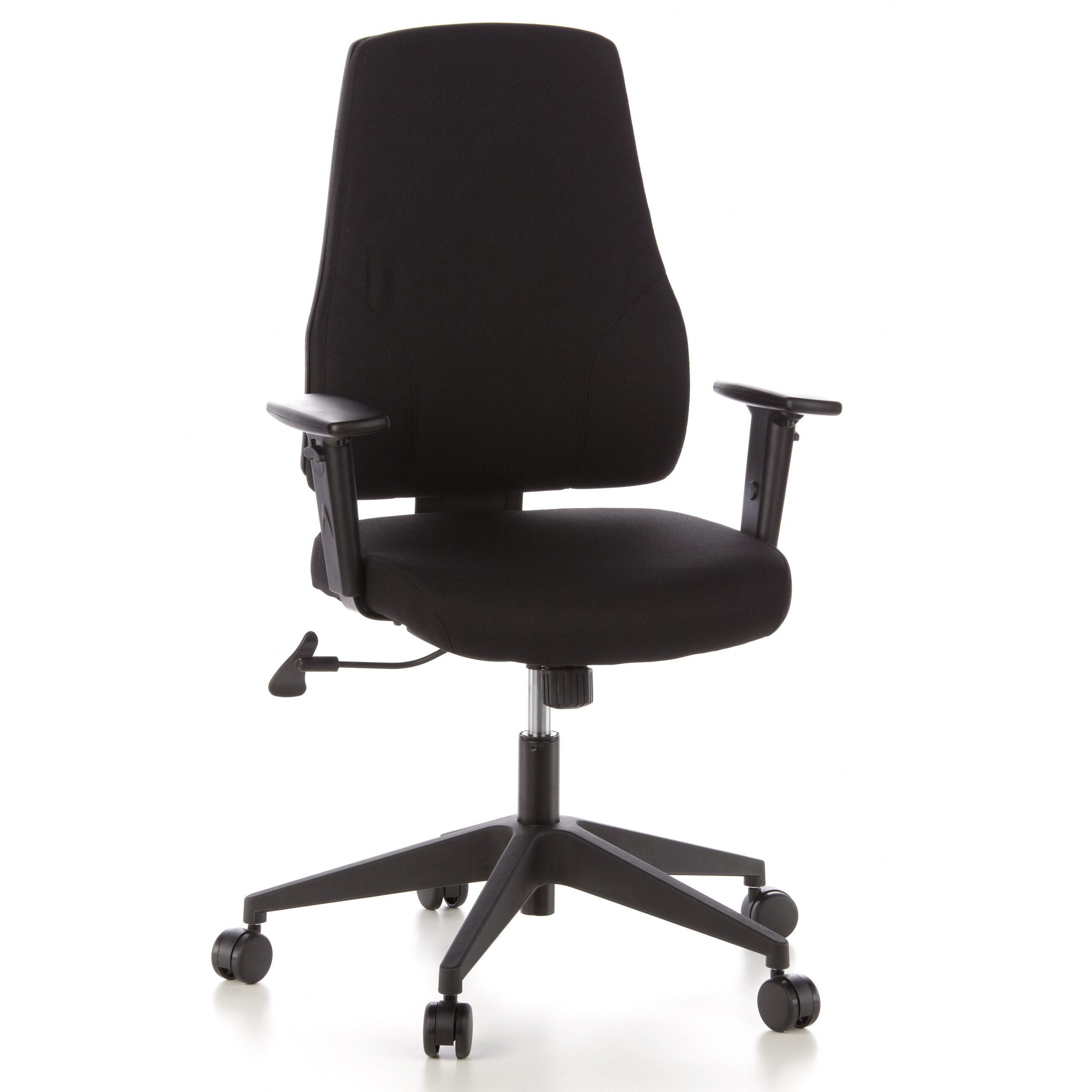 hjh OFFICE Drehstuhl Profi Bürostuhl Pro-Tec 100 Stoff (1 St), Ergonomischer Chefsessel, Schreibtischstuhl höhenverstellbar