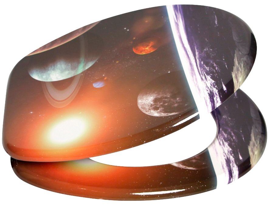 Sanilo WC-Sitz Planeten, mit Absenkautomatik günstig online kaufen