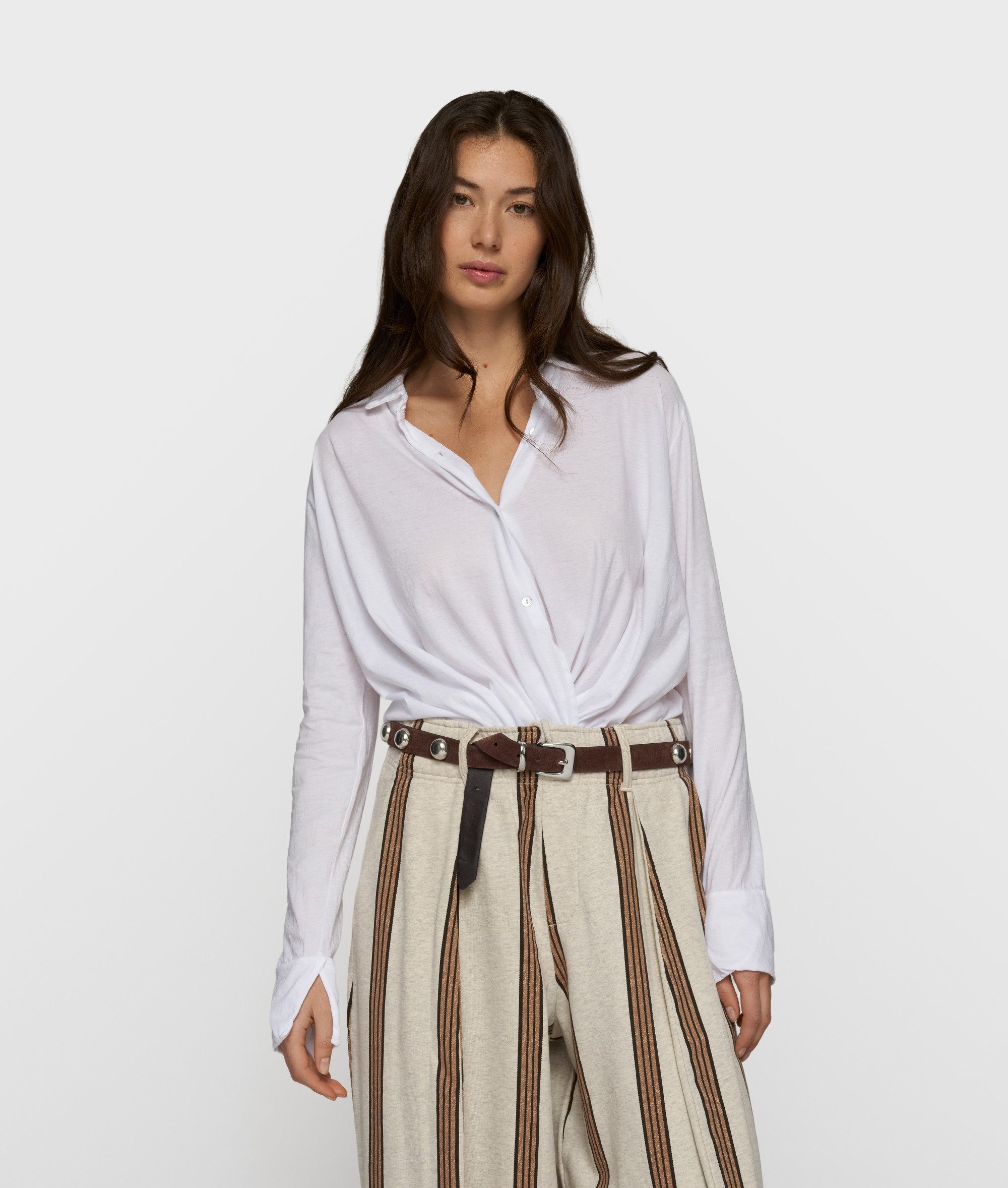 10DAYS Klassische Bluse wrap blouse