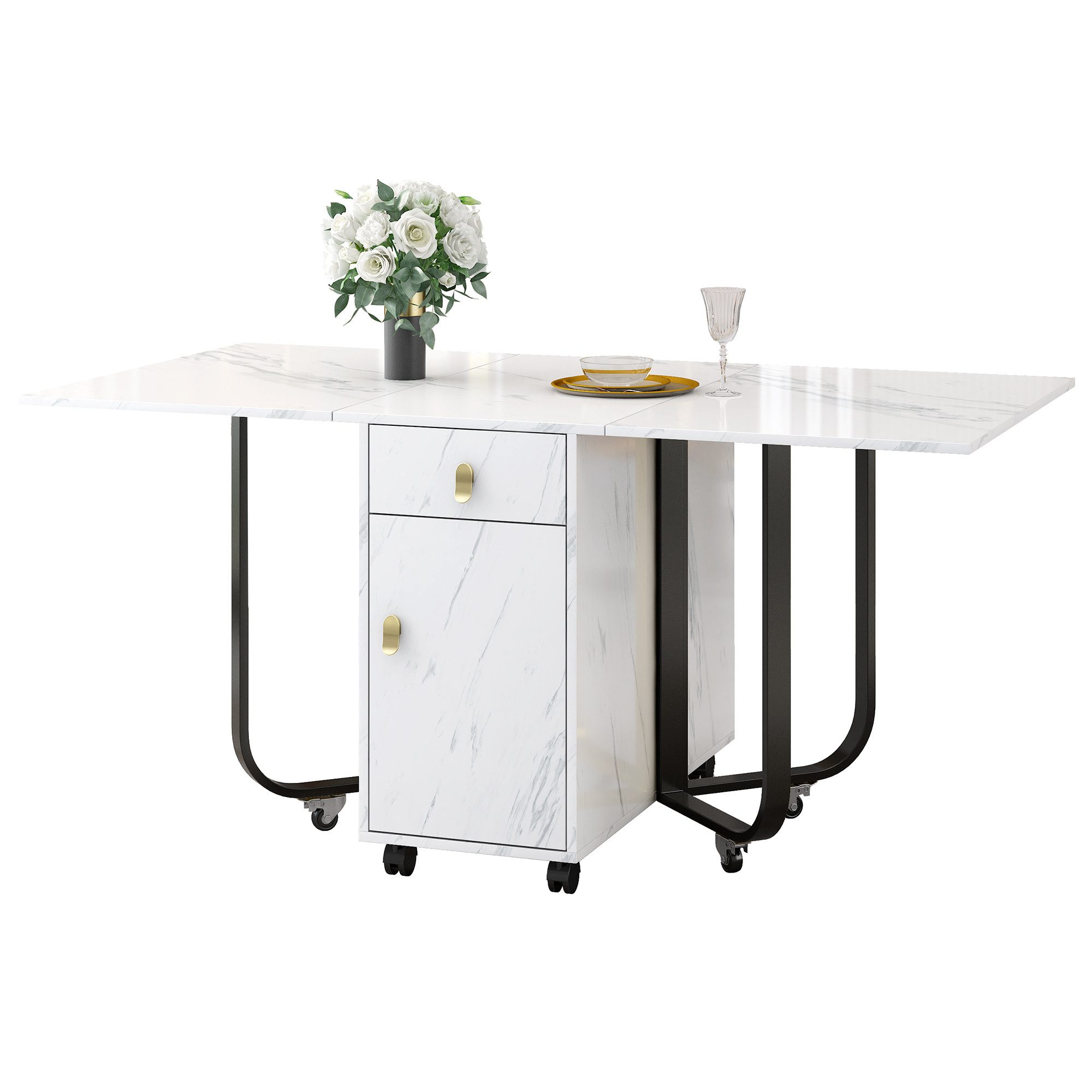 Flieks Esstisch (1-St., ausziehbar Tisch 43~150x80x76 günstig online kaufen