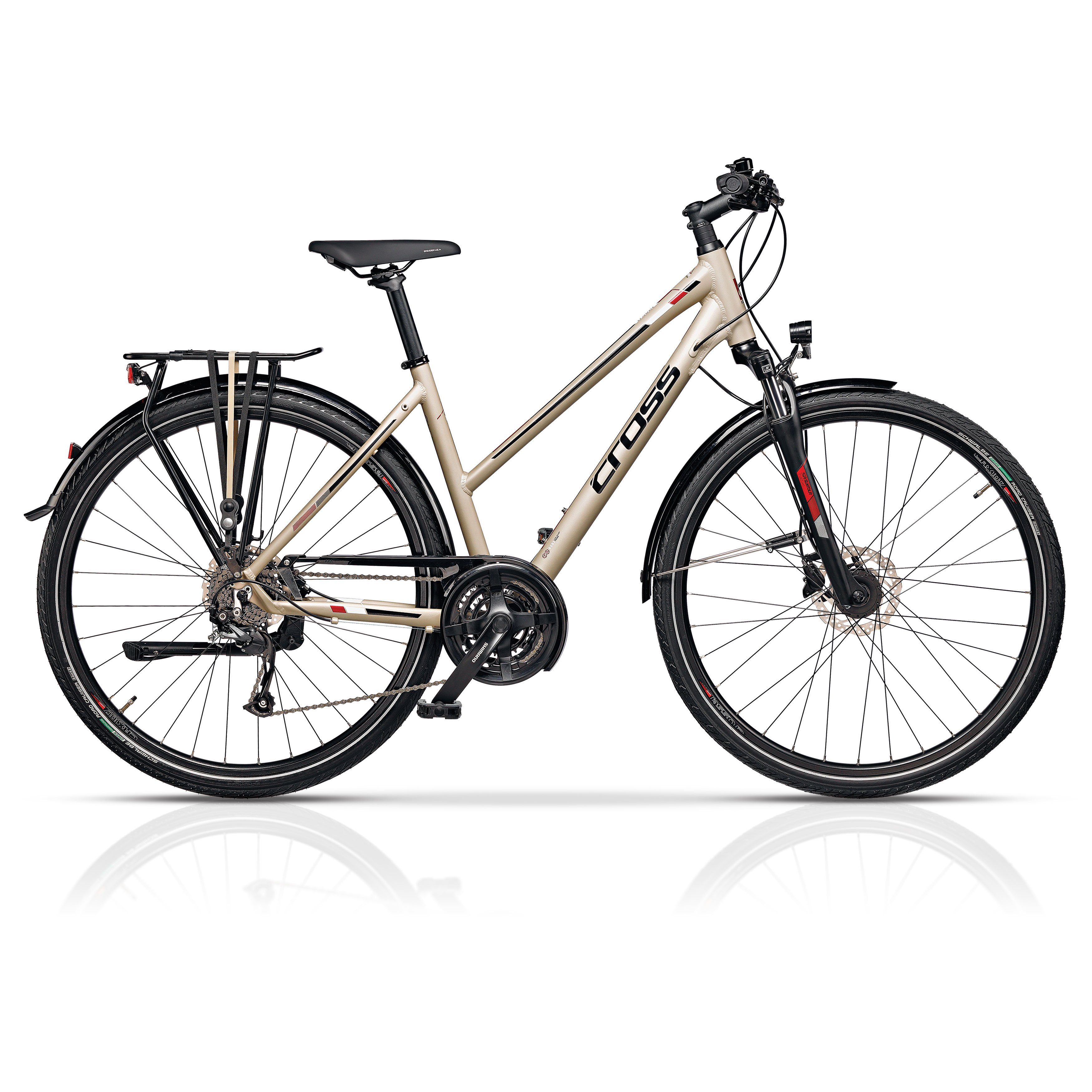 Trekkingrad 28 Zoll Damen Trekking Fahrrad TRAVEL LADY Trekkingbike