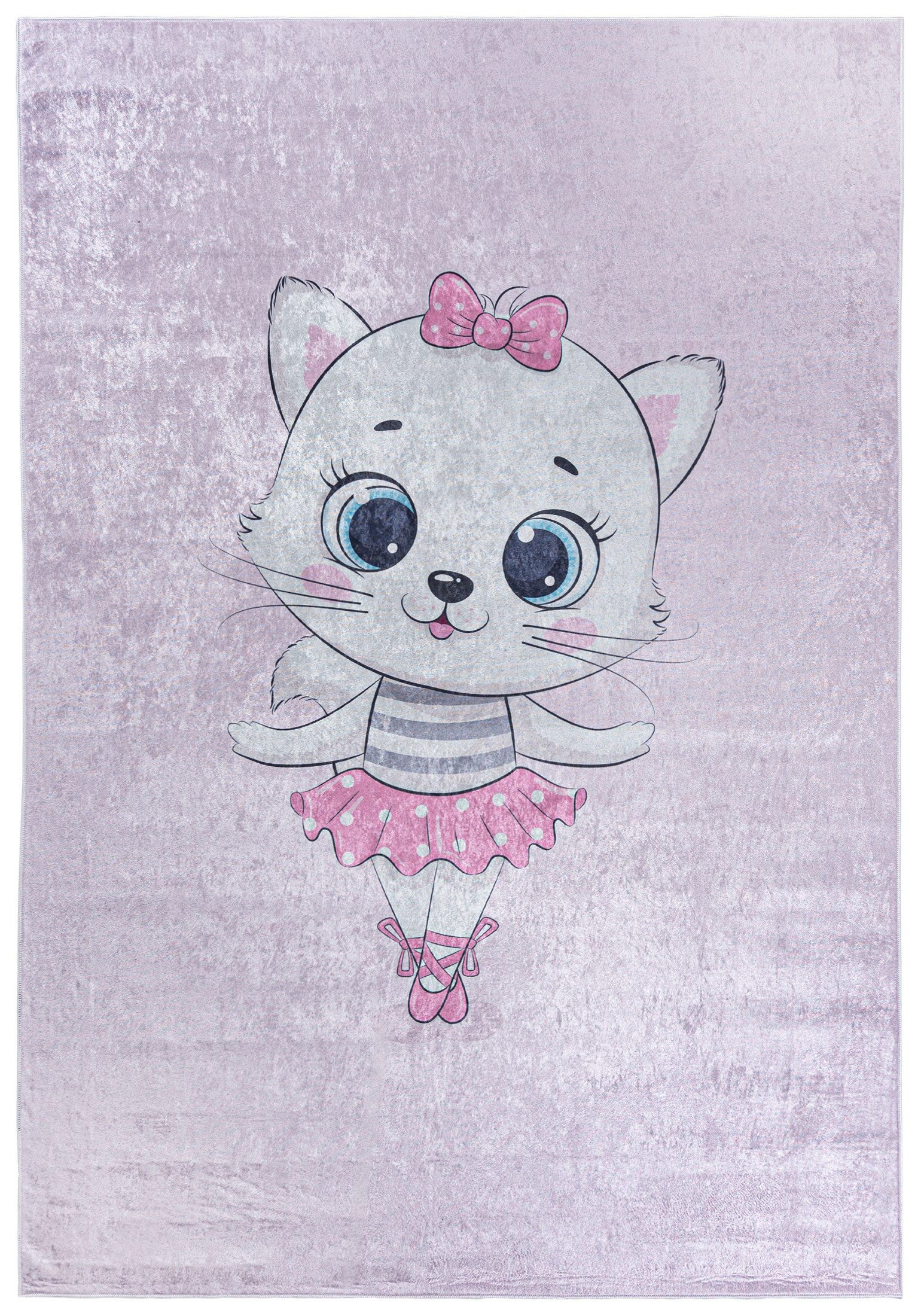 Mazovia Kinderteppich Kinderteppich Kinderzimmerteppich Ballett Ballerina, günstig online kaufen