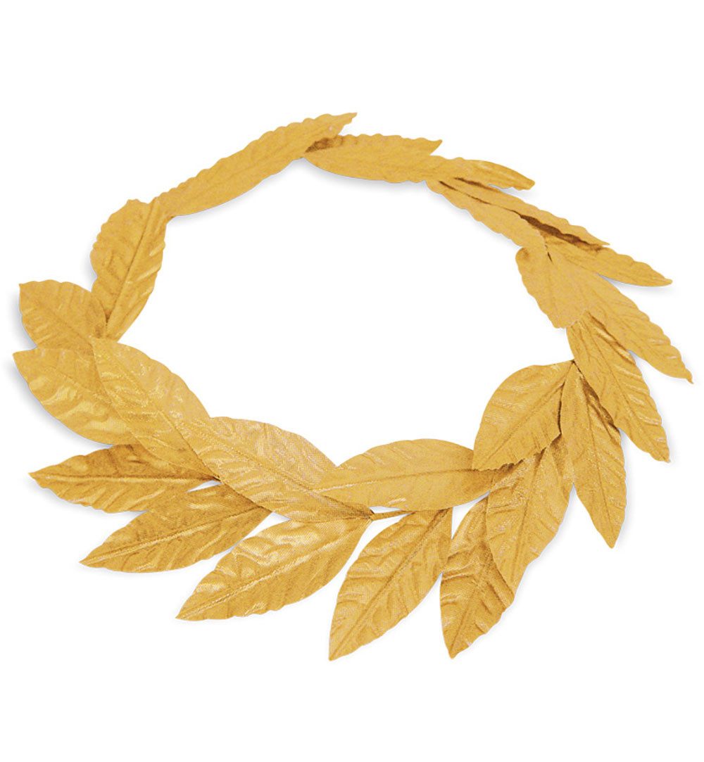 Fries Kostüm Edler Römer Cäsar Lorbeerkranz Gold Rom Karneval Party Cosplay