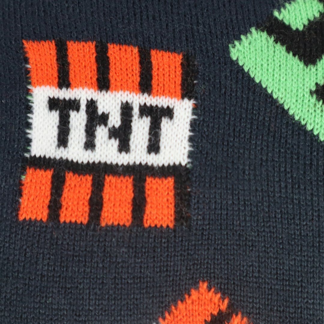 Sweater Minecraft bis Gr. Kinder Pulli Minecraft Jungen Creeper 152 Pullover TNT 116