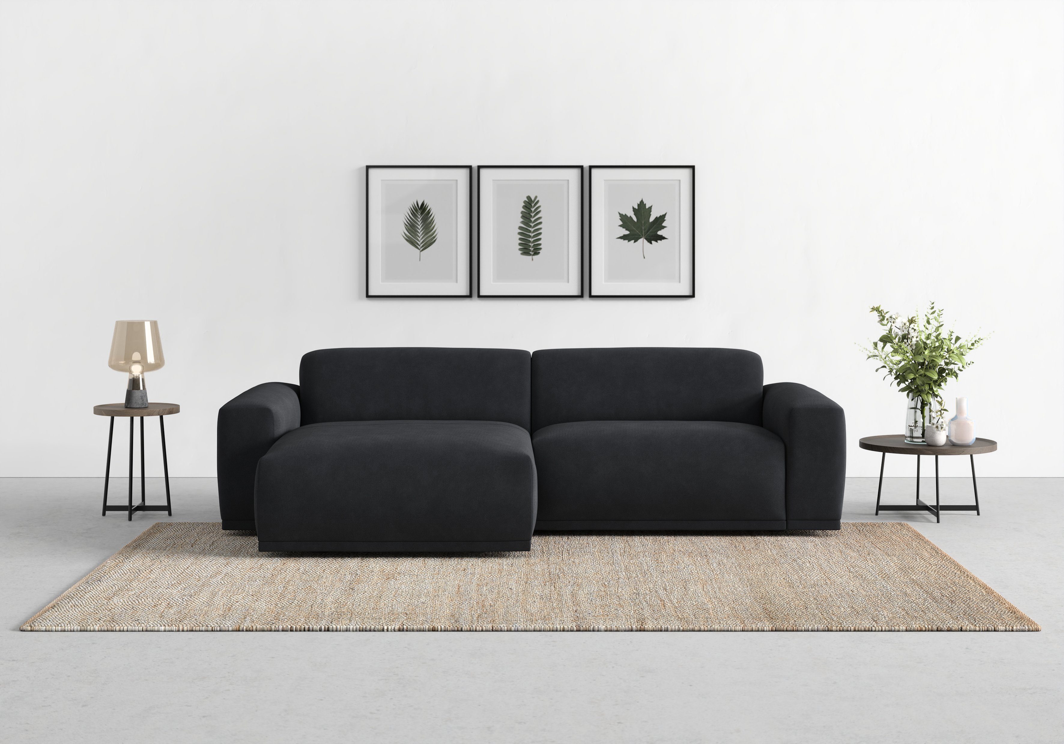 TRENDMANUFAKTUR Ecksofa Braga, mit hochwertigem Kaltschaum, günstig online kaufen