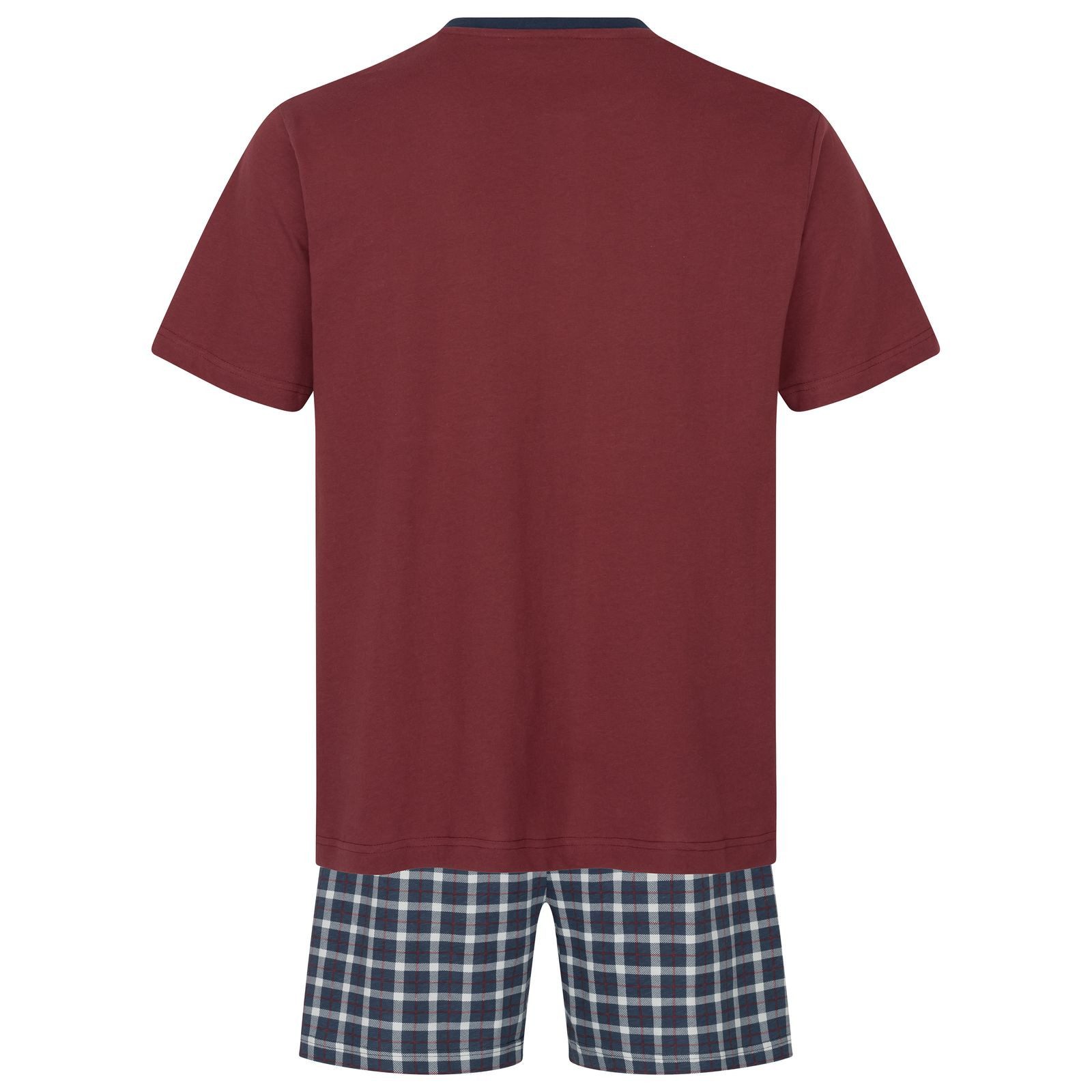 LAROG Schlafanzug Shorty tawny port / günstig online kaufen
