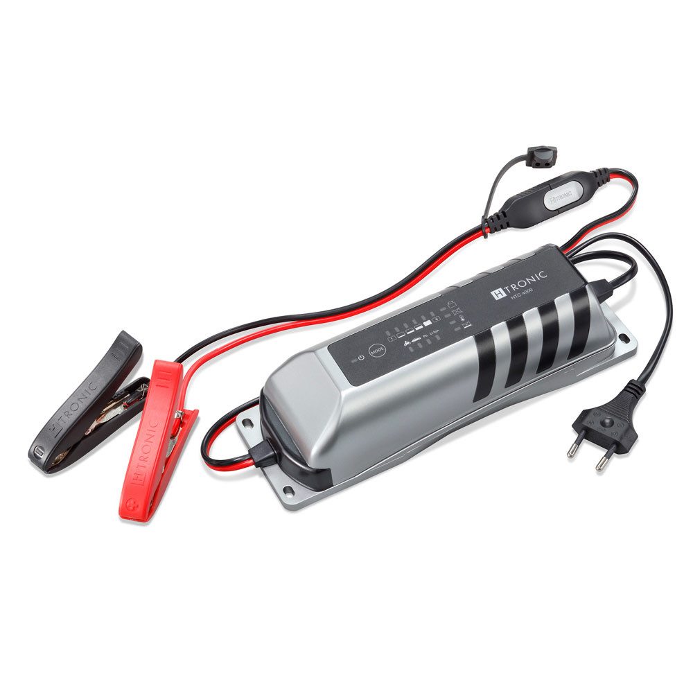 H-Tronic H-Tronic Automatik-Ladegerät HTC 4000, 12V, 4A Bleiakku-Ladegerät