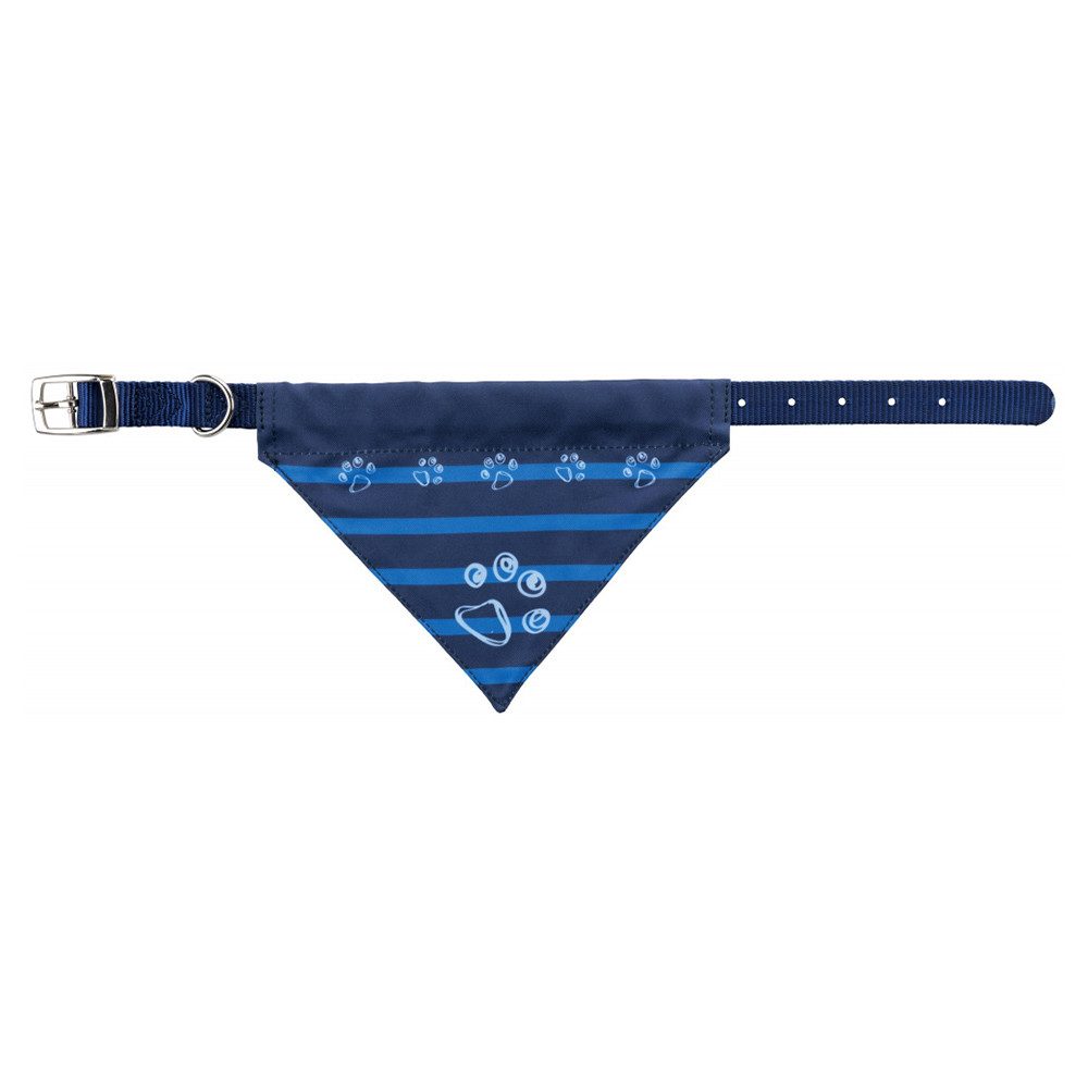 TRIXIE Tier-Halstuch Halsband mit Tuch indigo