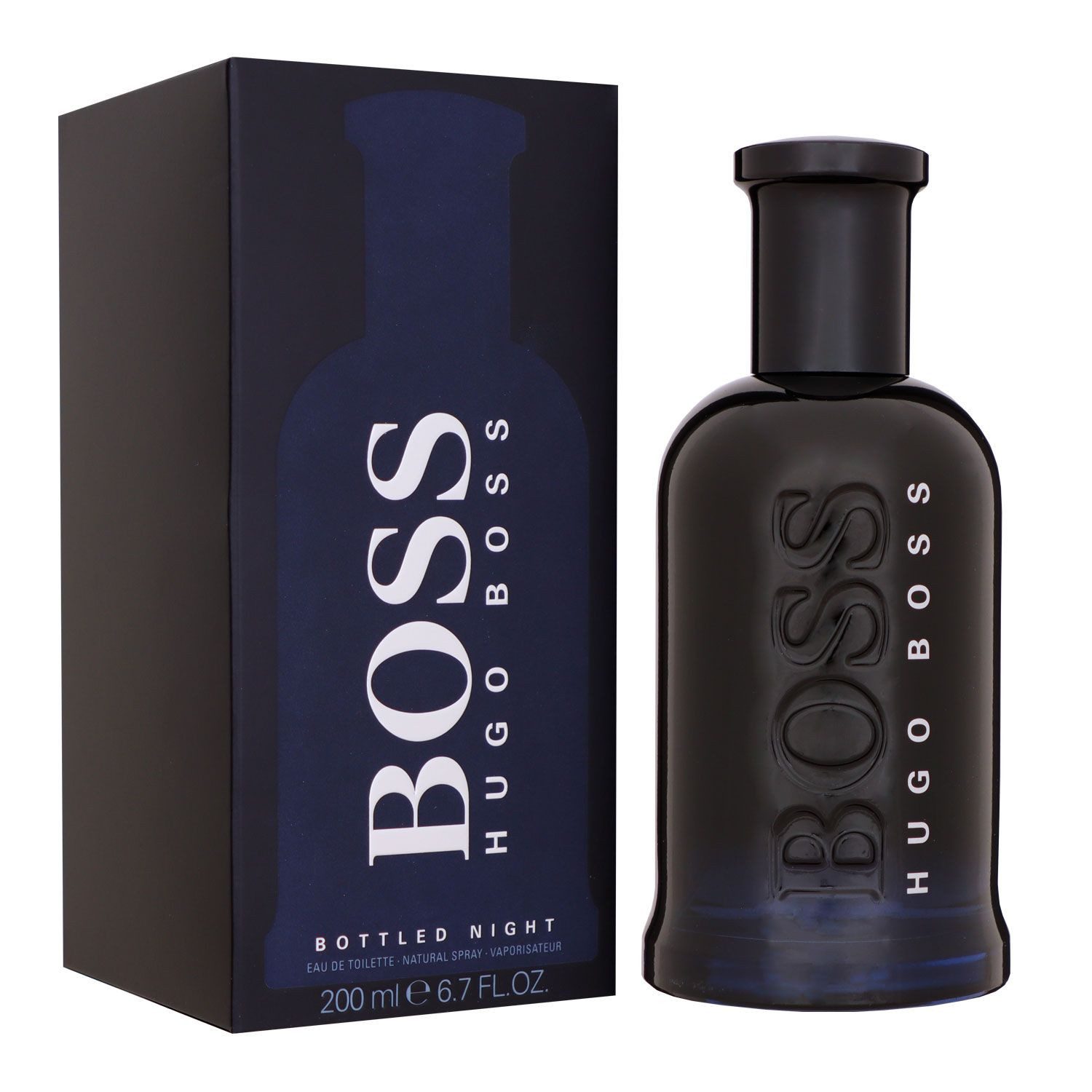 HUGO Eau de Toilette Boss Bottled Night 200 ml