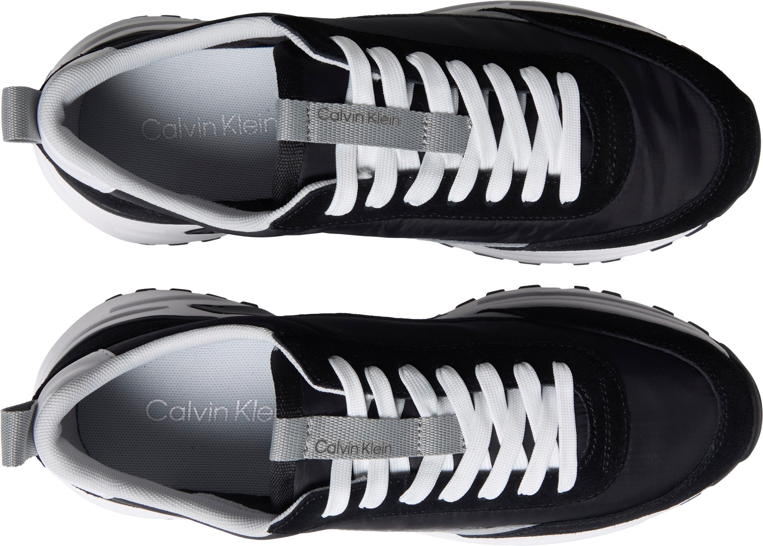 Calvin Klein Jeans HIKE RUNNER CASUAL NY-SU Sneaker Halbschuh, Freizeitschuh, Schnürschuh mit Anziehlasche – Bild 5 von 5