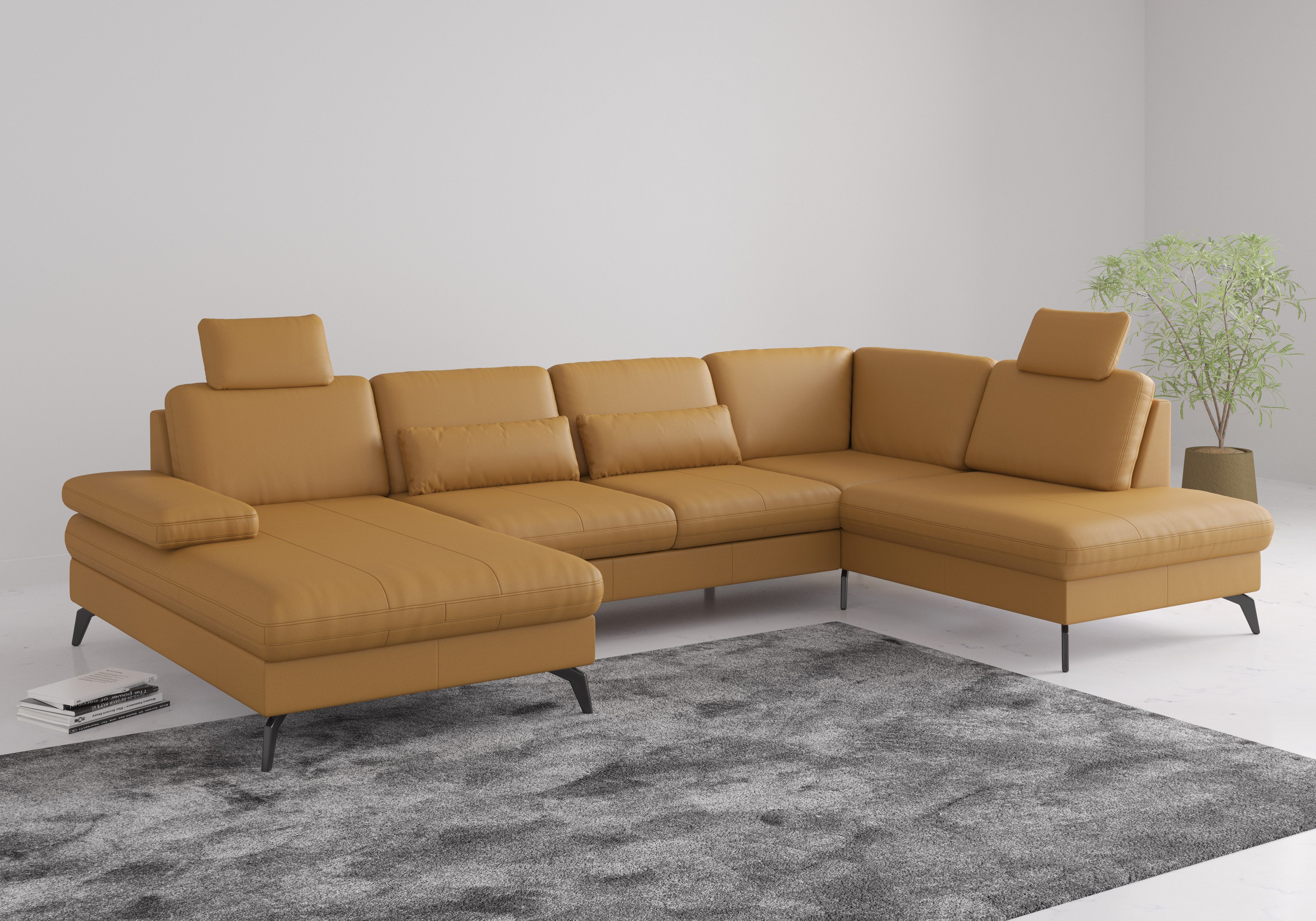 sit&more Wohnlandschaft Morris Jubi, wahlweise mit Armteilverstellung, Bettfunktion & Bettkasten